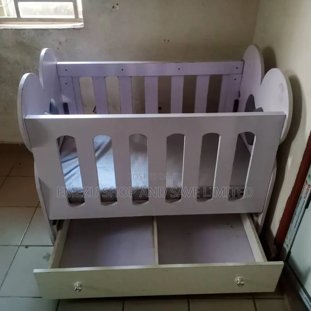 Baby Bed With Frame (Baby Cot)