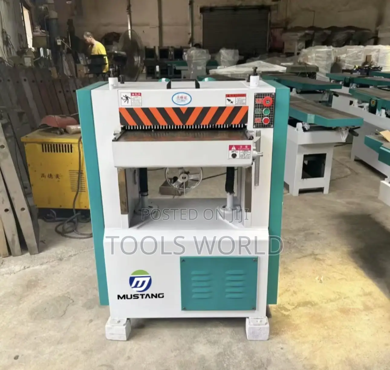 Mb104 Industrial Thickness Planer Machine 400mm 4kw 3 Phase