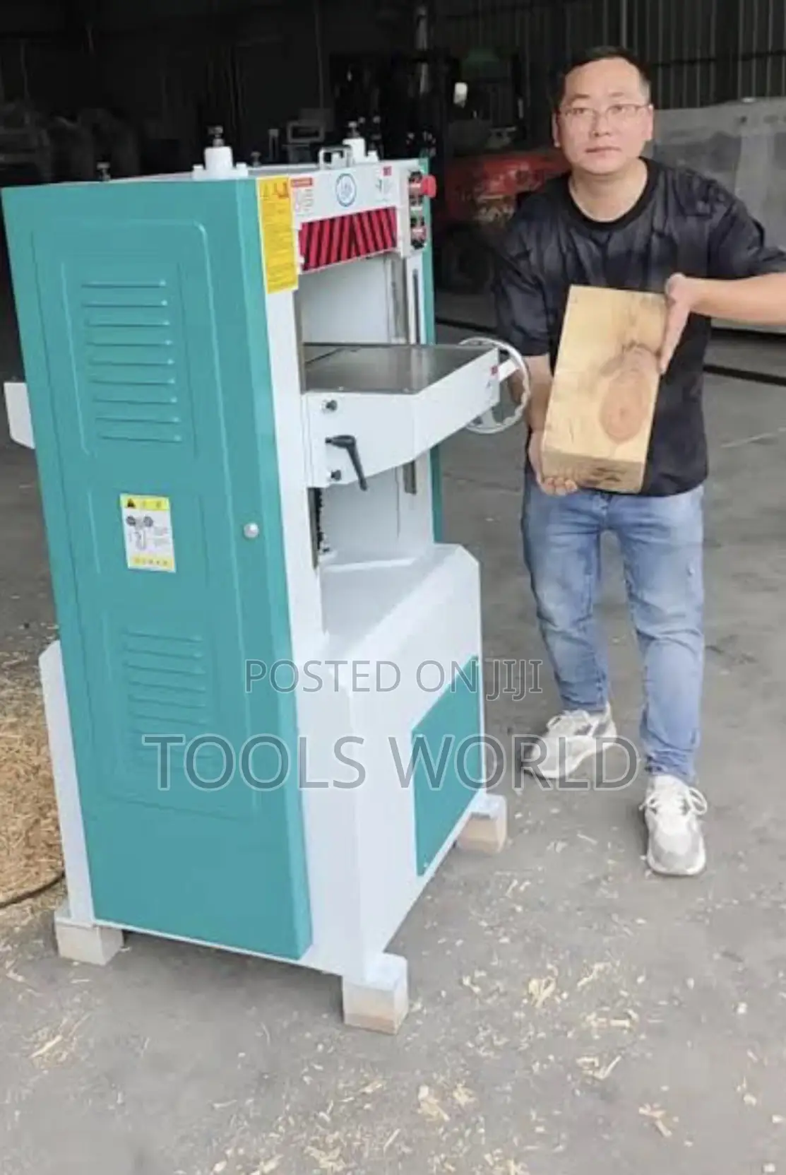 Mb104 Industrial Thickness Planer Machine 400mm 4kw 3 Phase