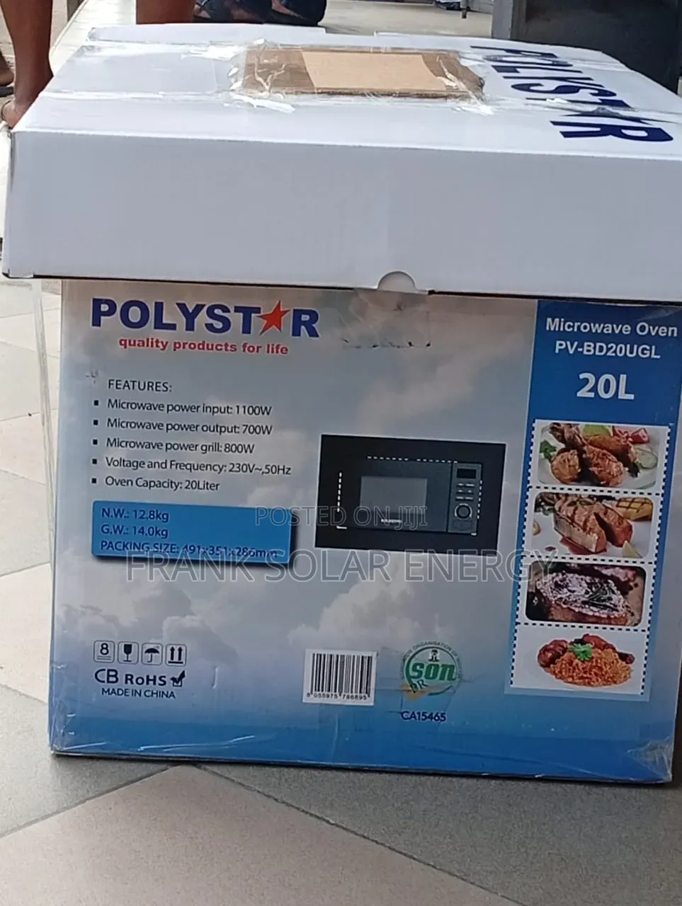 Original Polystar Cabinet Microwave