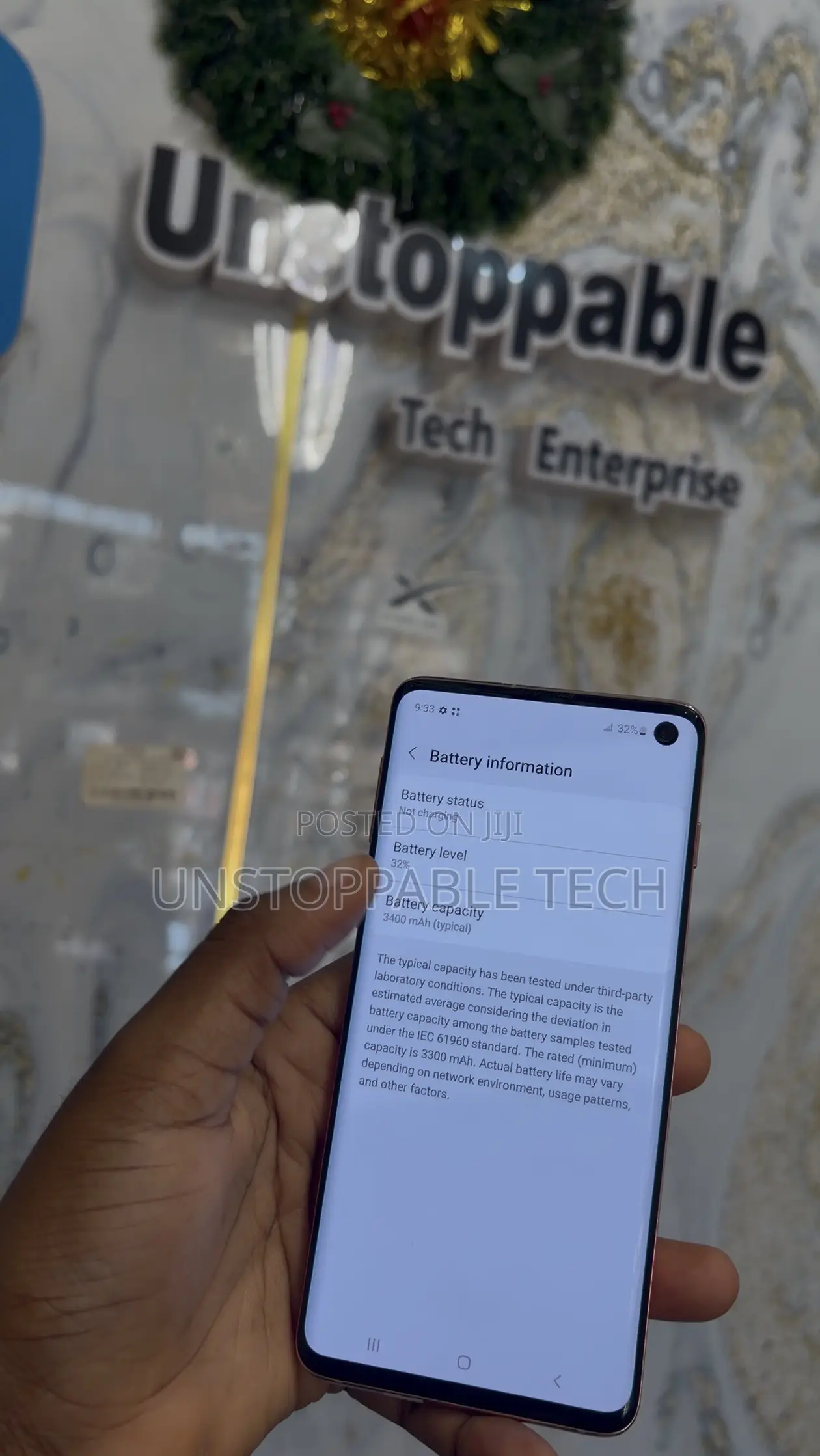 Samsung Galaxy S10 128 GB Orange