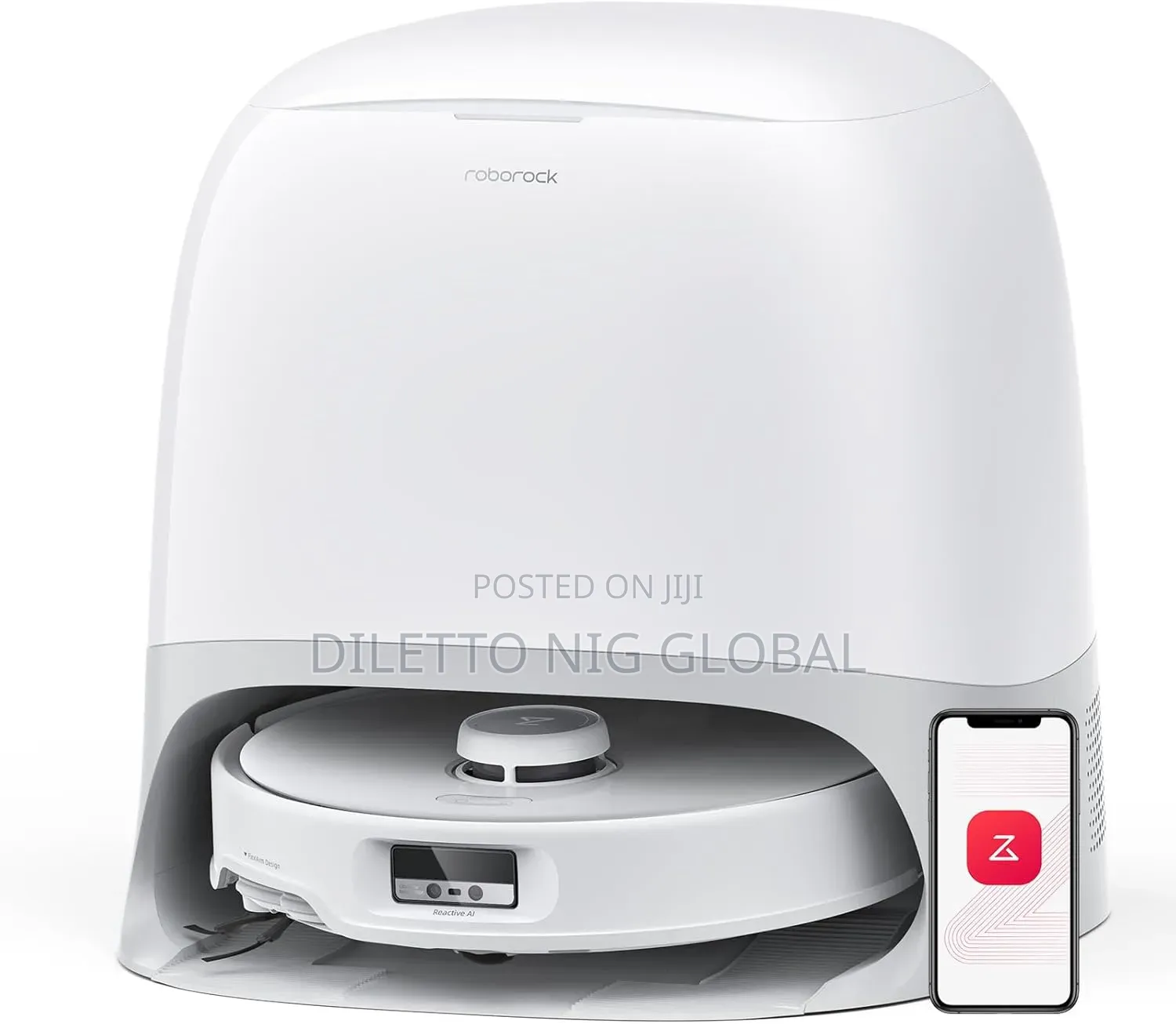 Roborock Qrevo Curv Robot Vacuum and Mop, Zero-Tangling