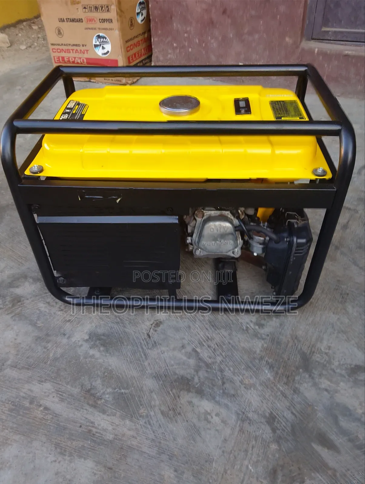 Elepaq Constant Manual Generator 3kva