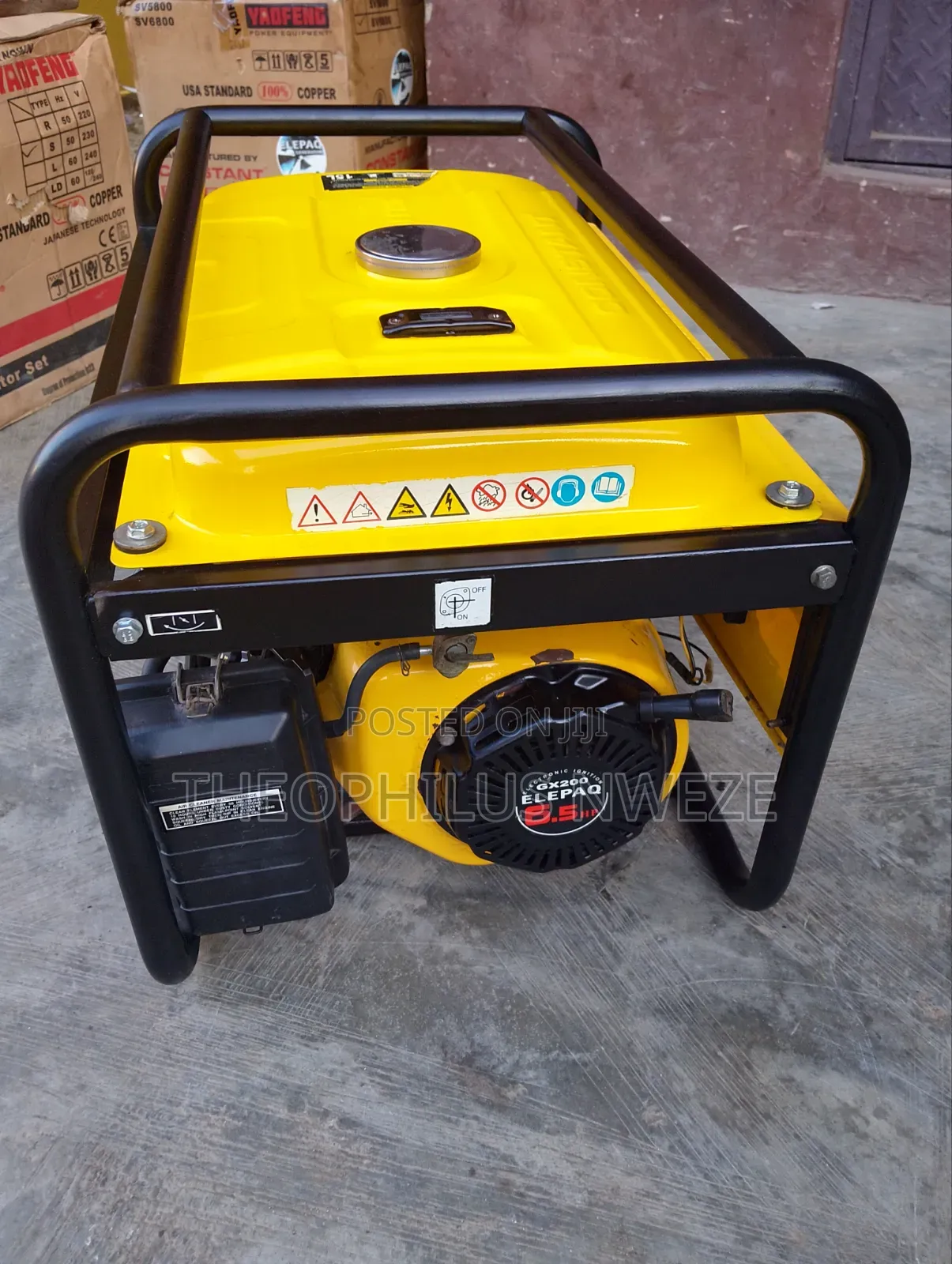 Elepaq Constant Manual Generator 3kva