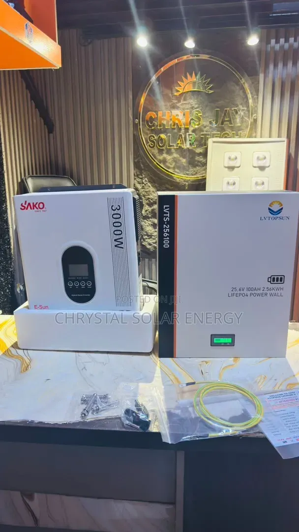 SAKO E-Sun 3000W (3kva/24v) Hybrid Solar Inverter. With 100% Warranty