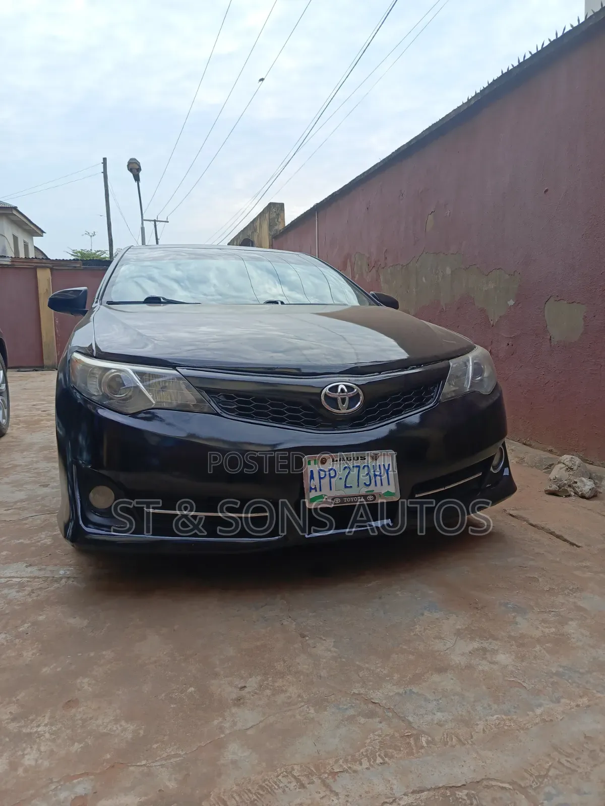 Toyota Camry SE 4dr Sedan (2.5L 4cyl 6A) 2013 Black