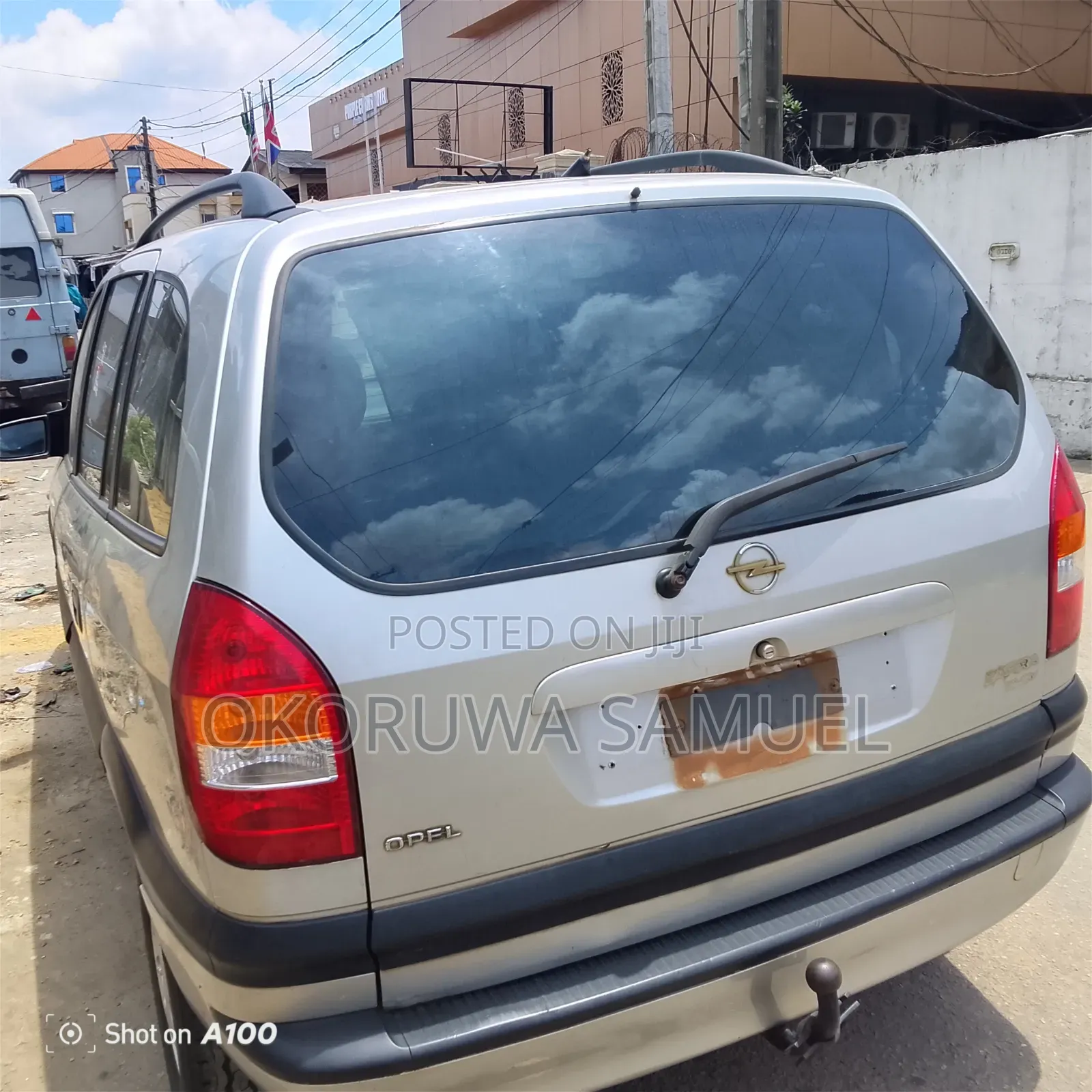 Opel Zafira 2002 Silver