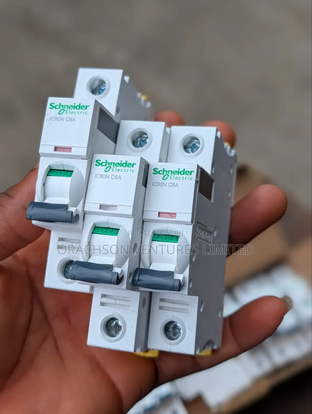 6amps Single Pole MCB Schneider Electric