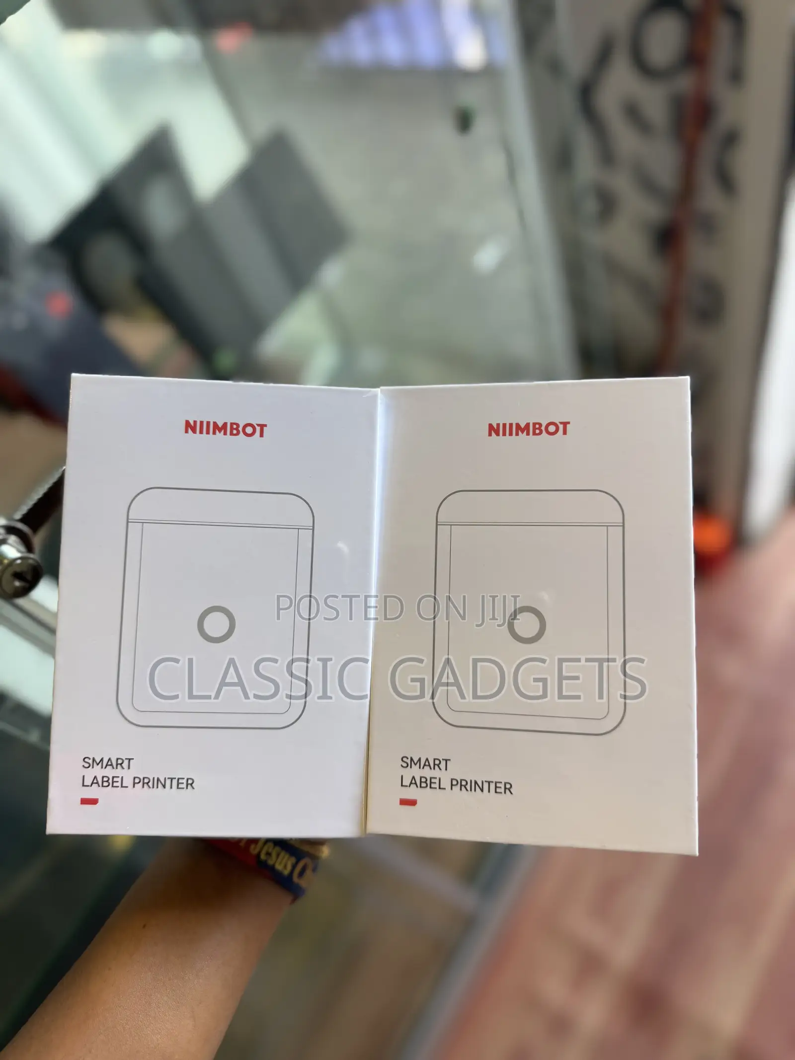 NIIMBOT D110 Label Maker for Name Stickers With 1 Roll of Labels