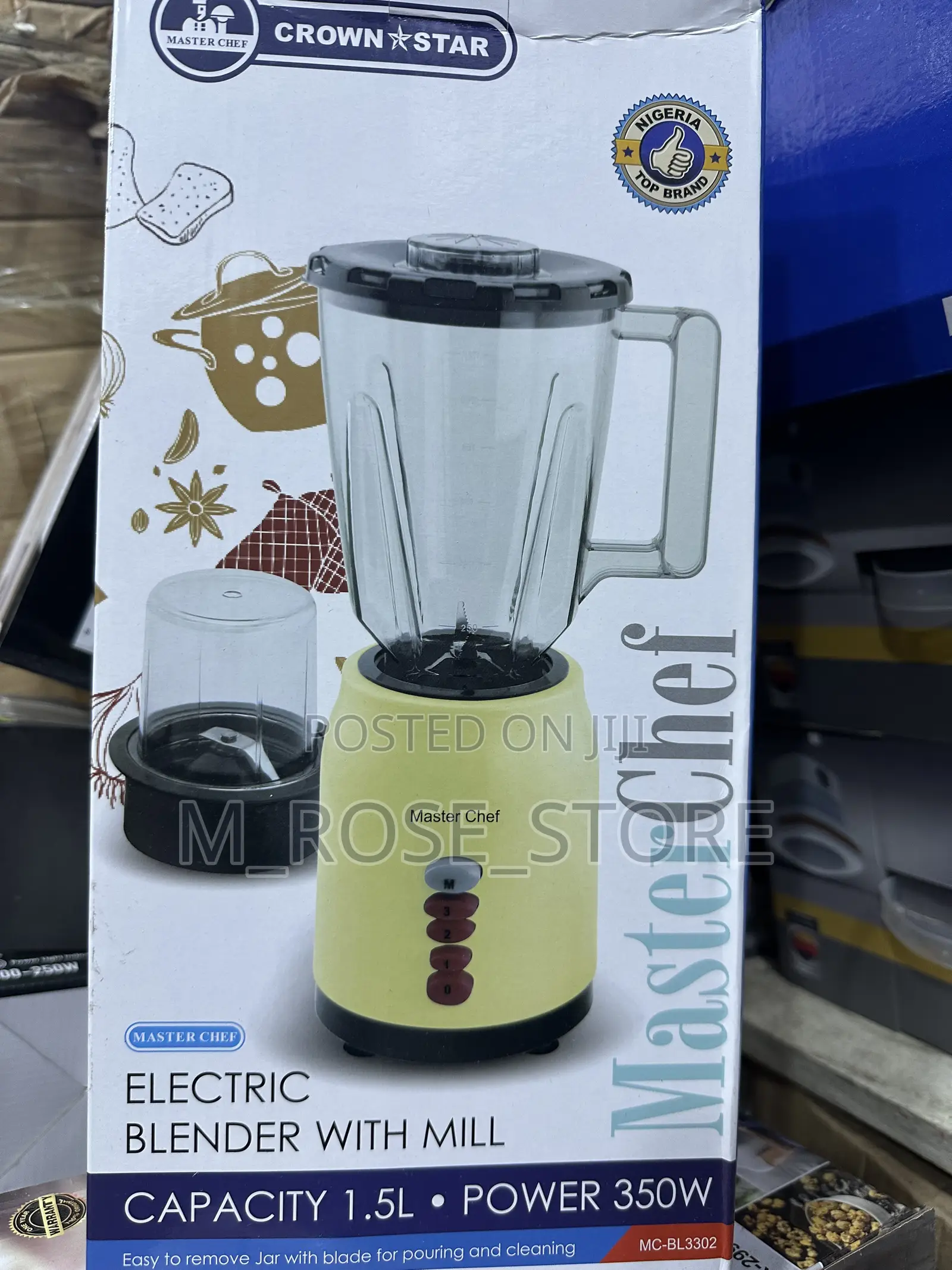 Crown Star Electric Blender