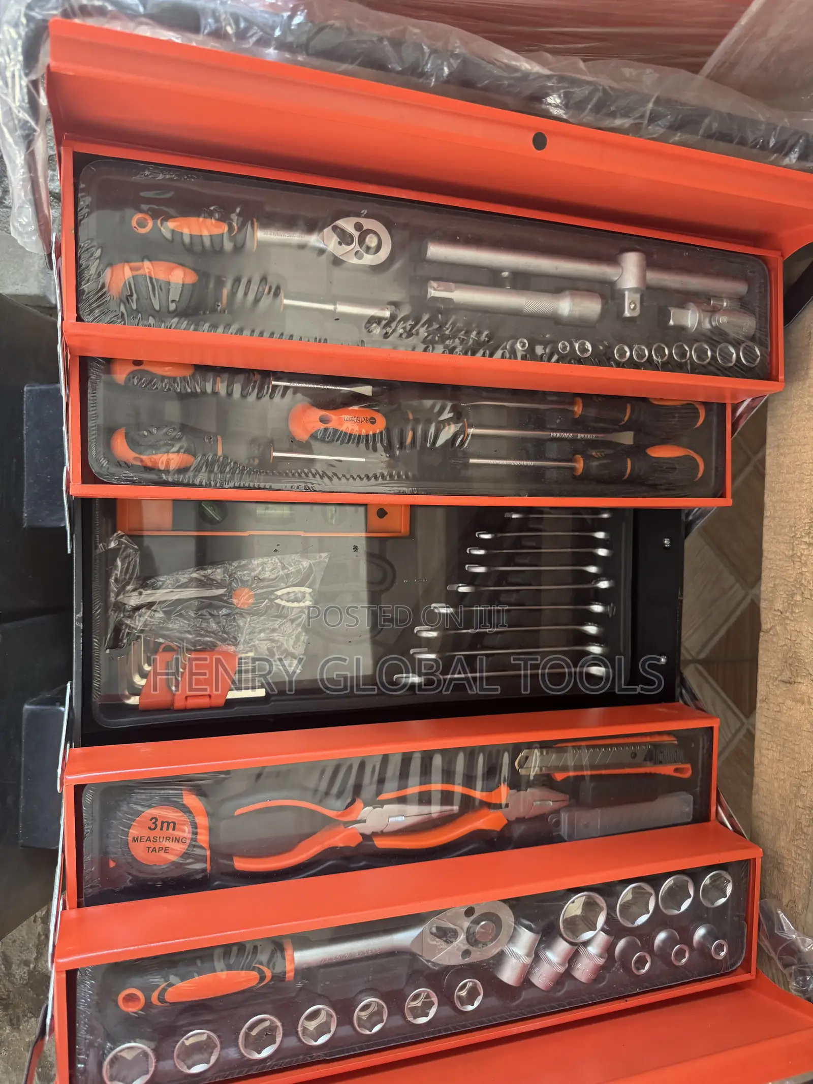 Professional Multi-Purpose Hand Tool Set With Tool Box