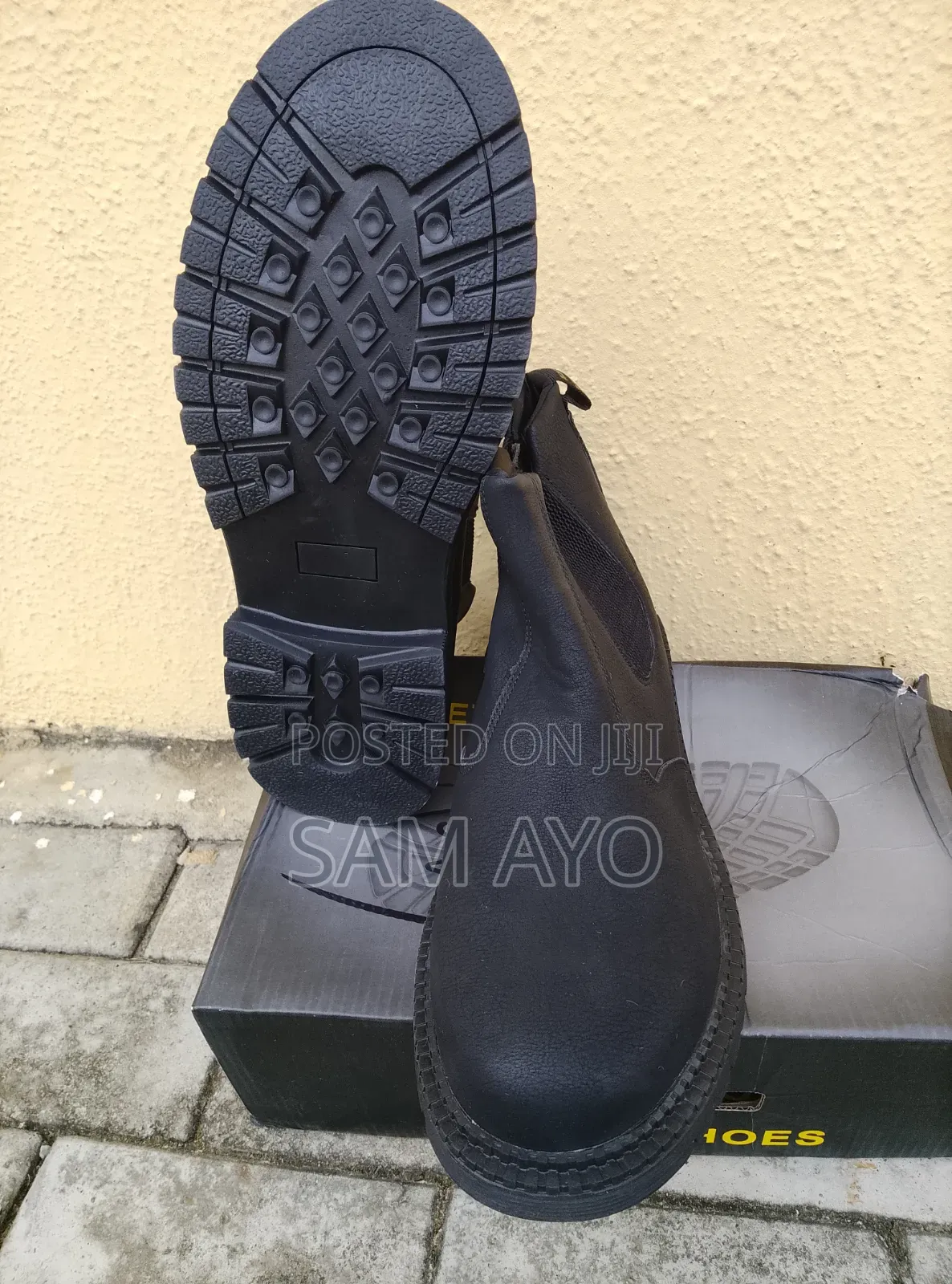Steel Tip / Toe Safety Booth Shoes Size 46, 47, 48