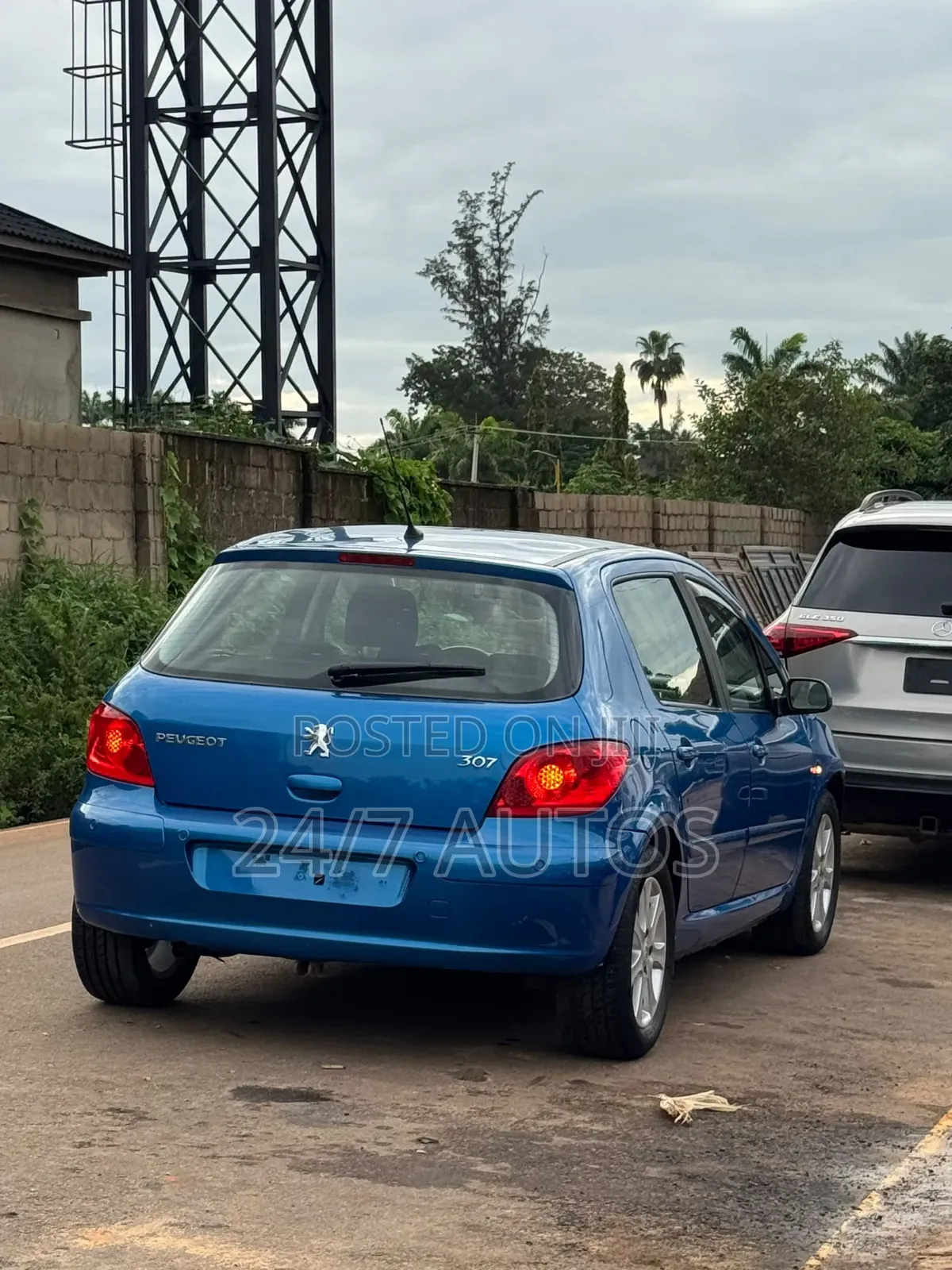 Peugeot 307 2007 Blue