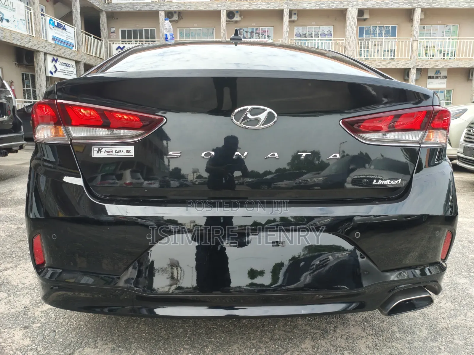 Hyundai Sonata Limited 2018 Black