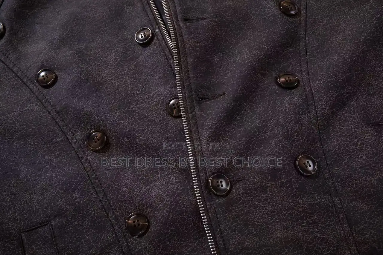 McCann- Original Leather Jacket in Store Size L - 3xl