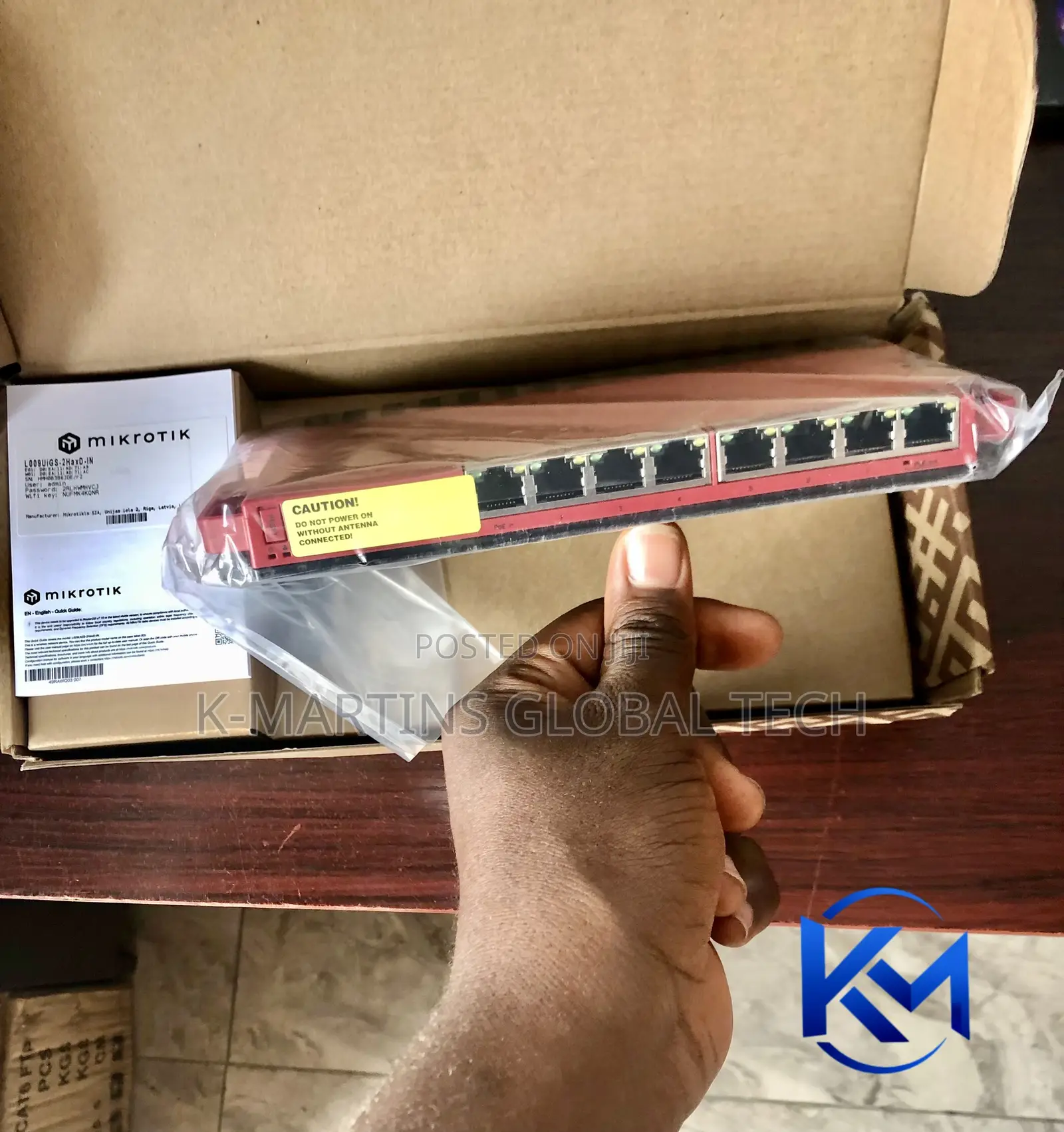 MikroTik L009UiGS-2HaxD-in WiFi 6 Gigabit Router