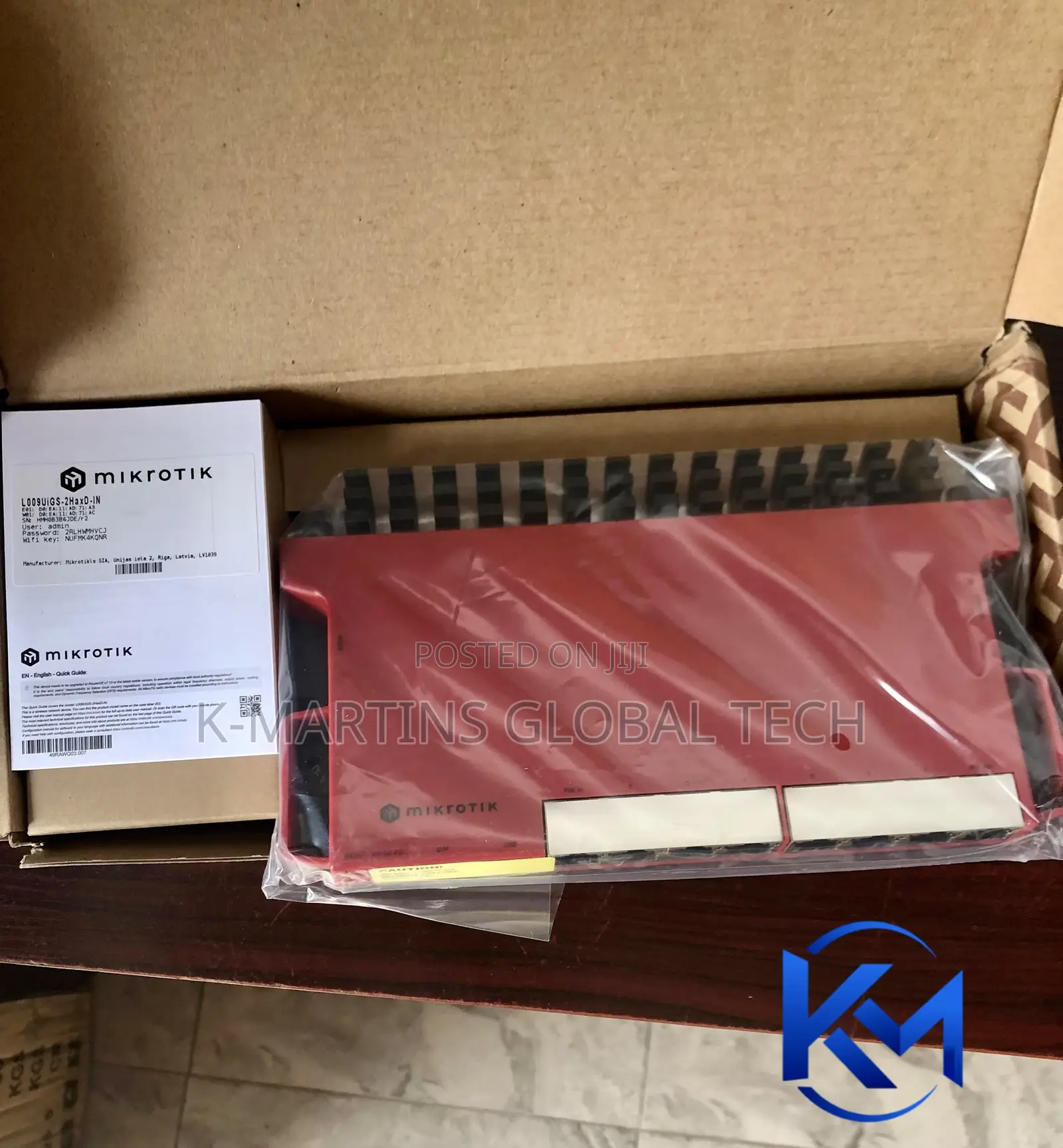 MikroTik L009UiGS-2HaxD-in WiFi 6 Gigabit Router