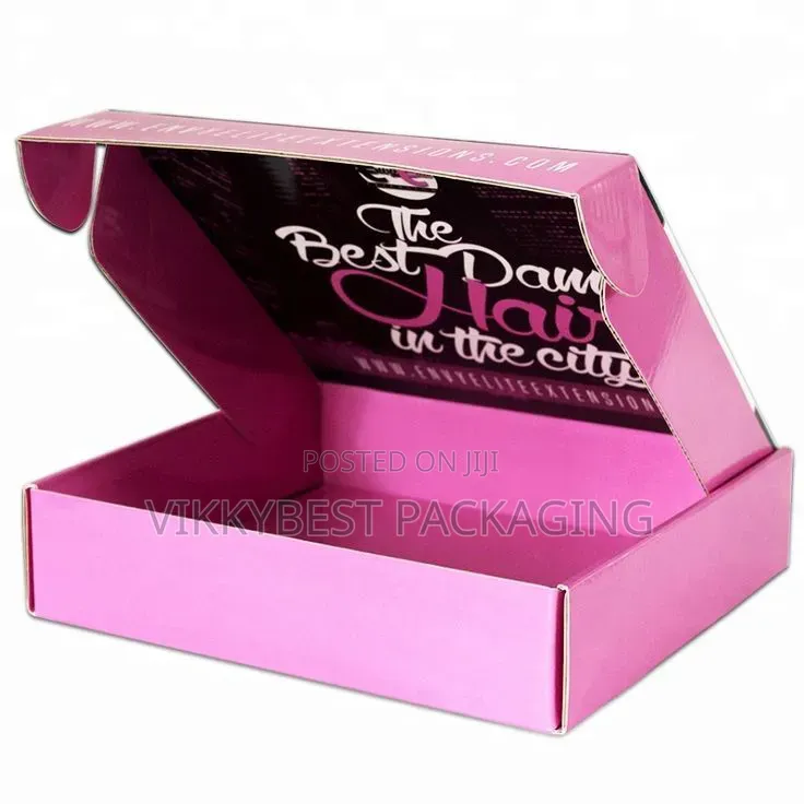 Custom Wig Carton Box | Branded Hair Packaging Box | Wholesale