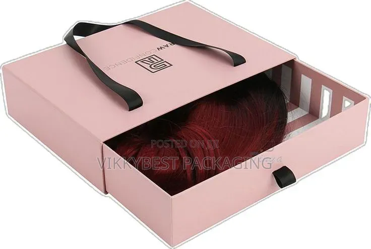 Custom Wig Carton Box | Branded Hair Packaging Box | Wholesale