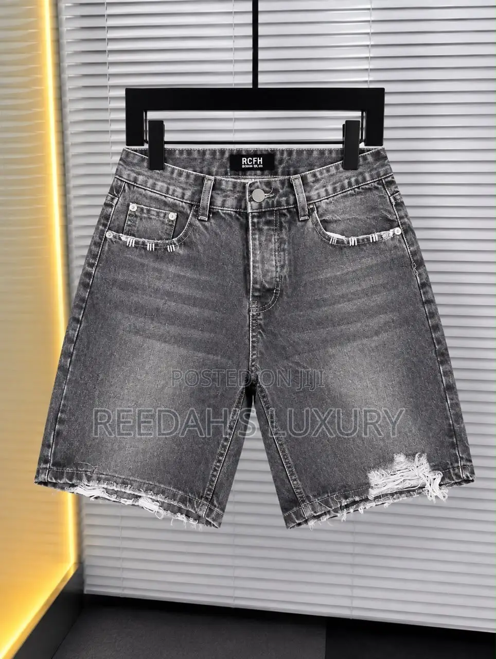 Premium Distressed Denim Shorts