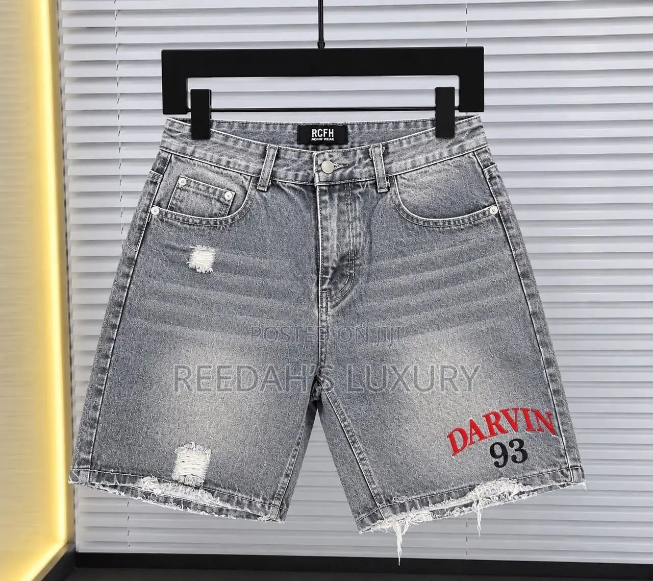 Premium Distressed Denim Shorts