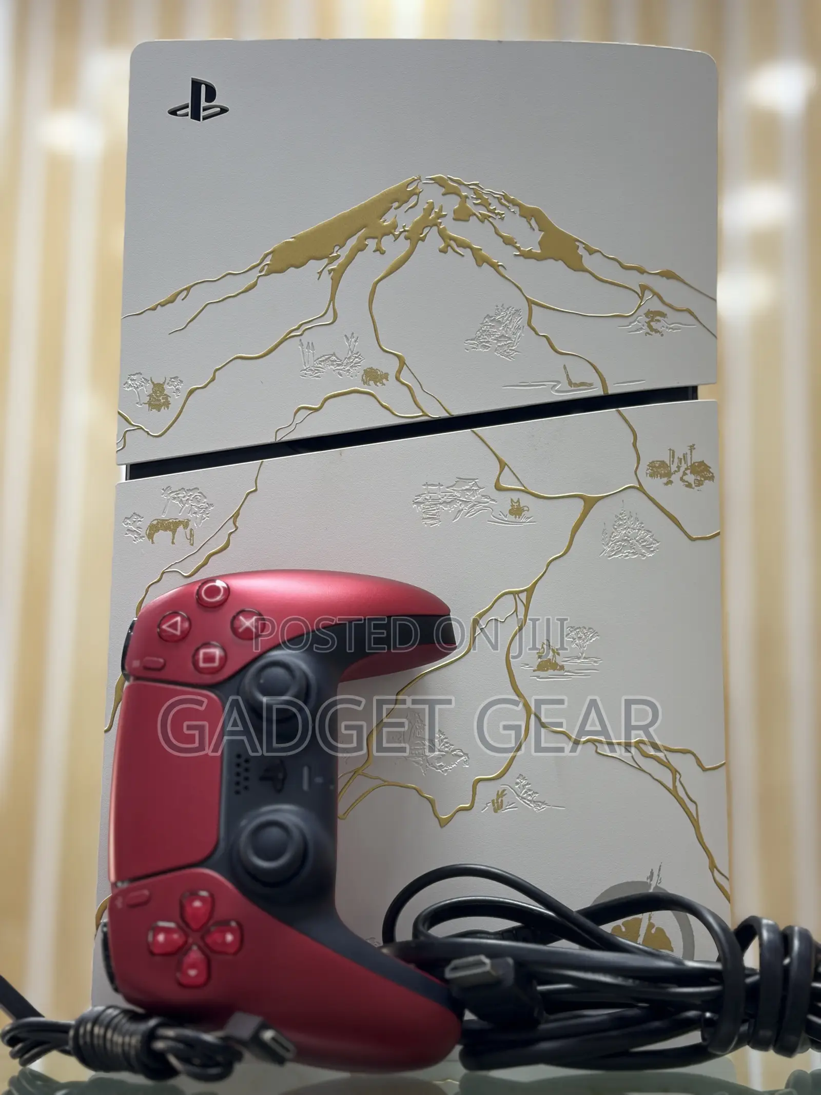 PlayStation 5 Slim Ghost of Yōtei Gold Limited Edition
