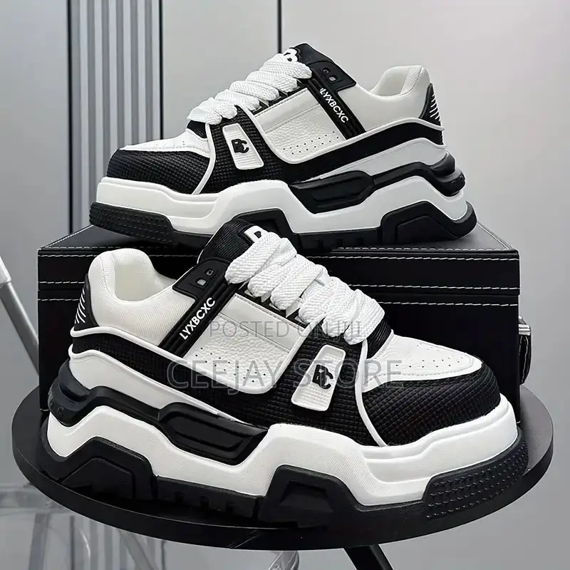 Y2K Chunky Platform Skater Sneakers
