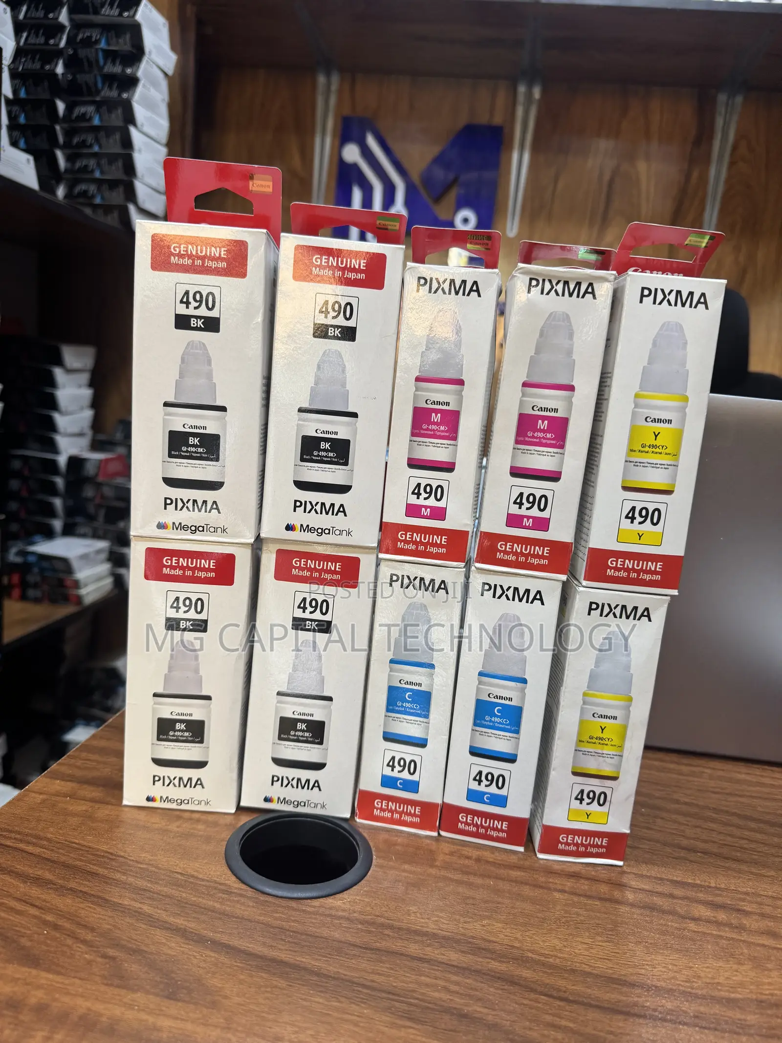Canon 490 Inks