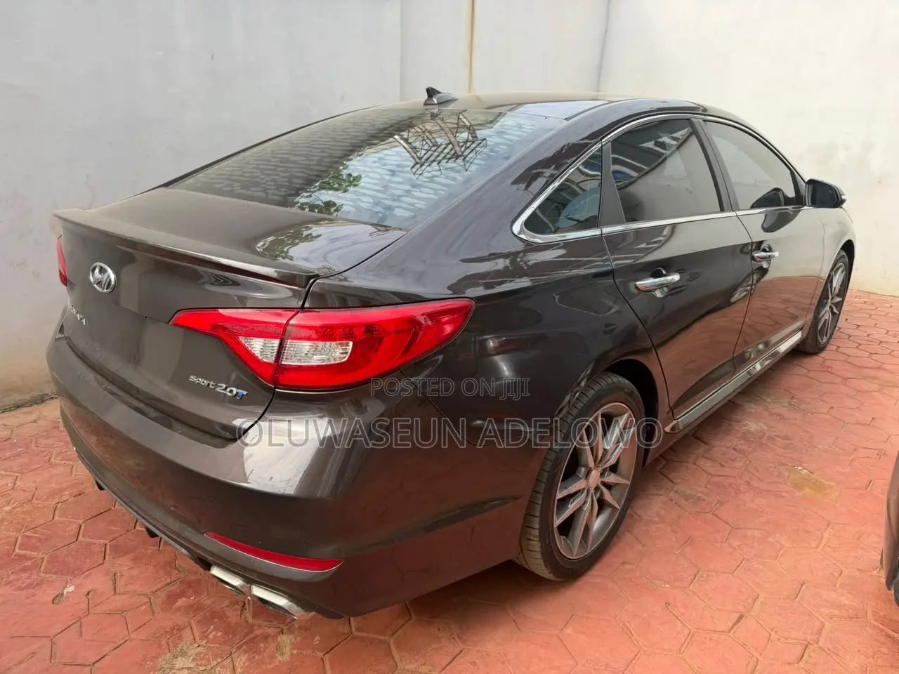 Hyundai Sonata Limited 2.0T 4dr Sedan (2.0L 4cyl Turbo 6A) 2015 Gray