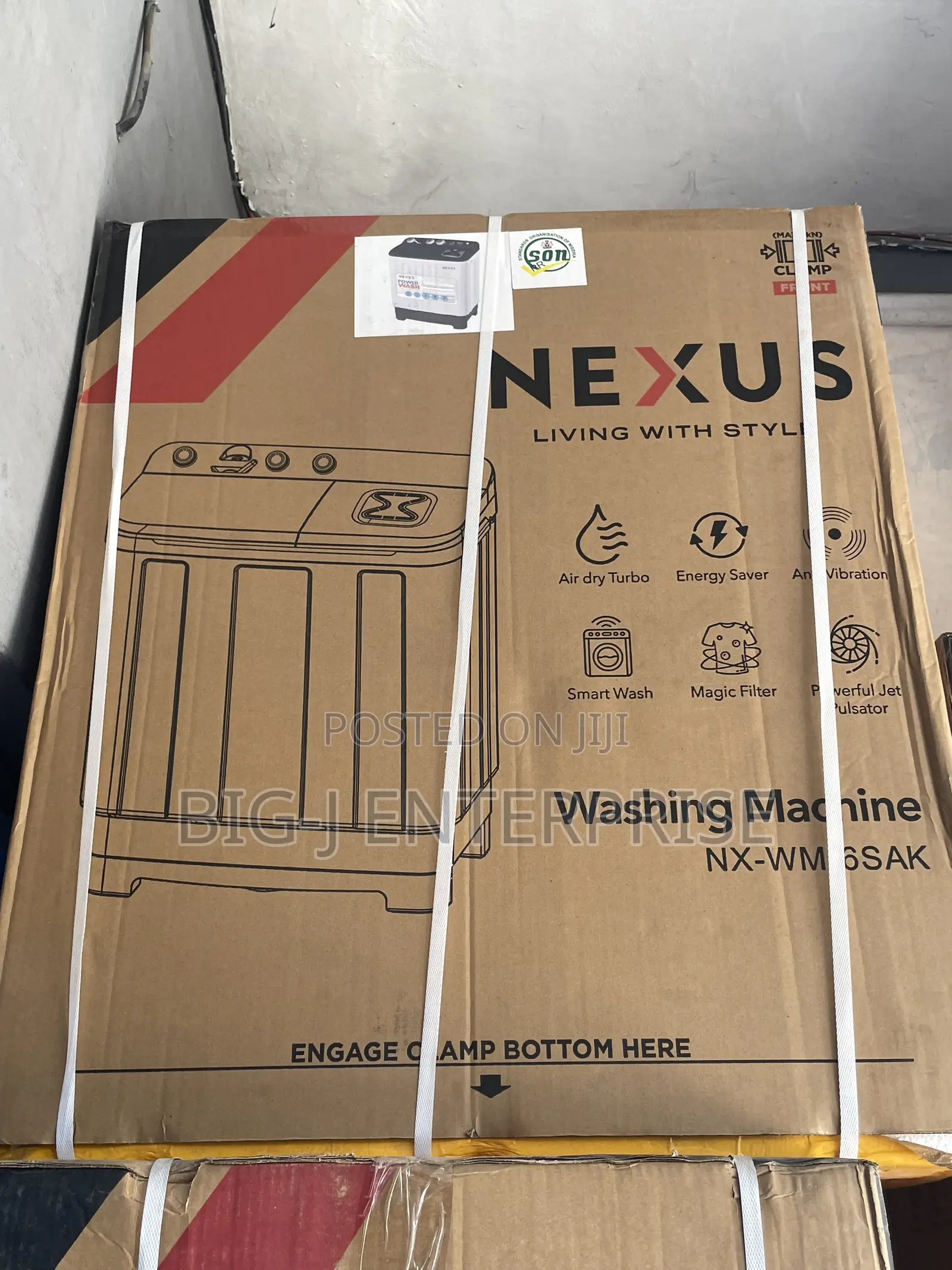 Nexus 6.5 Kg Manual Washing Machine