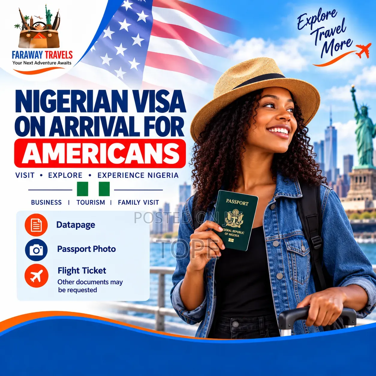 Nigerian Visa on Arrival for Americans