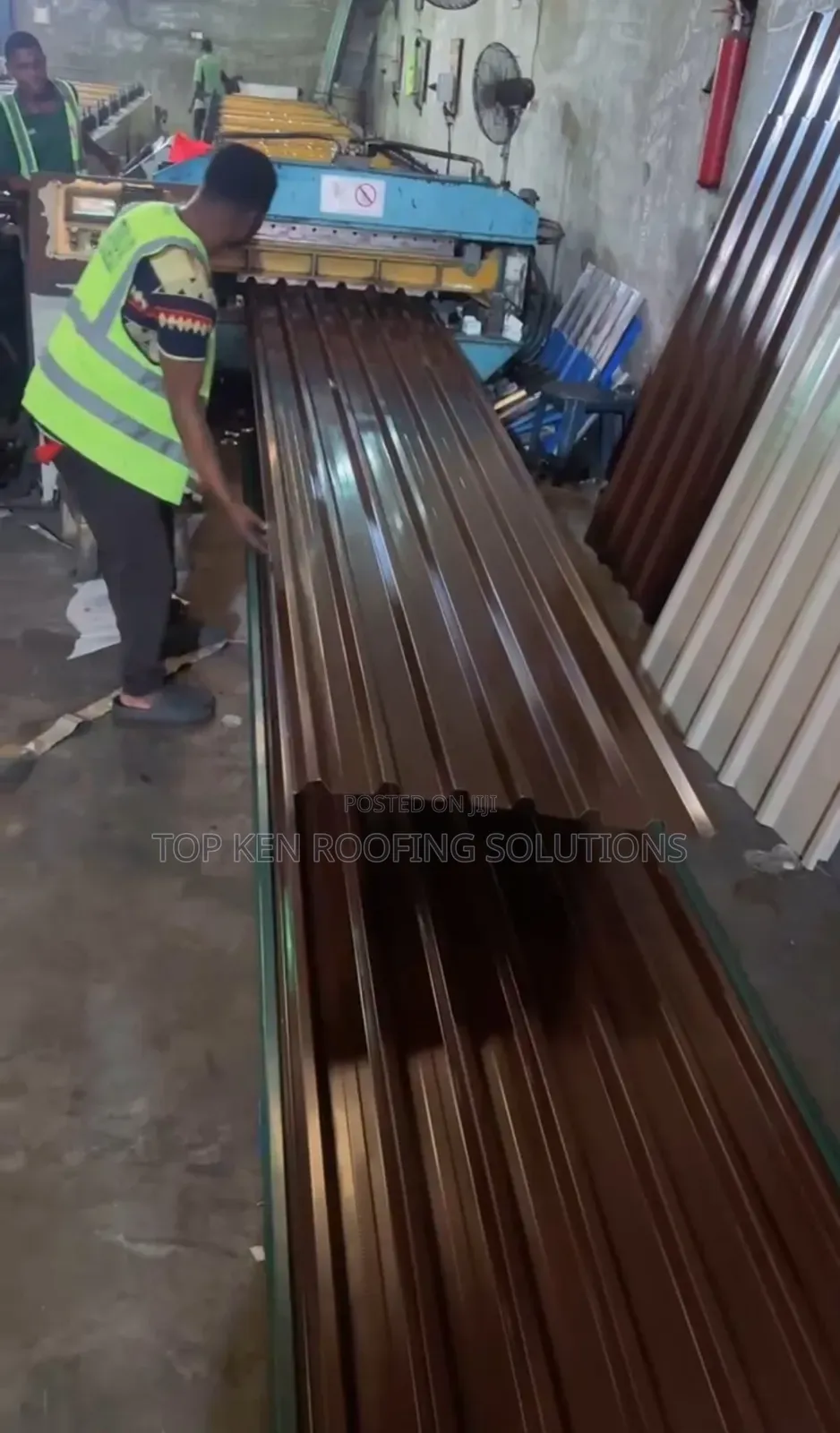 0.58mm Oven Baked Nut Brown Sheet