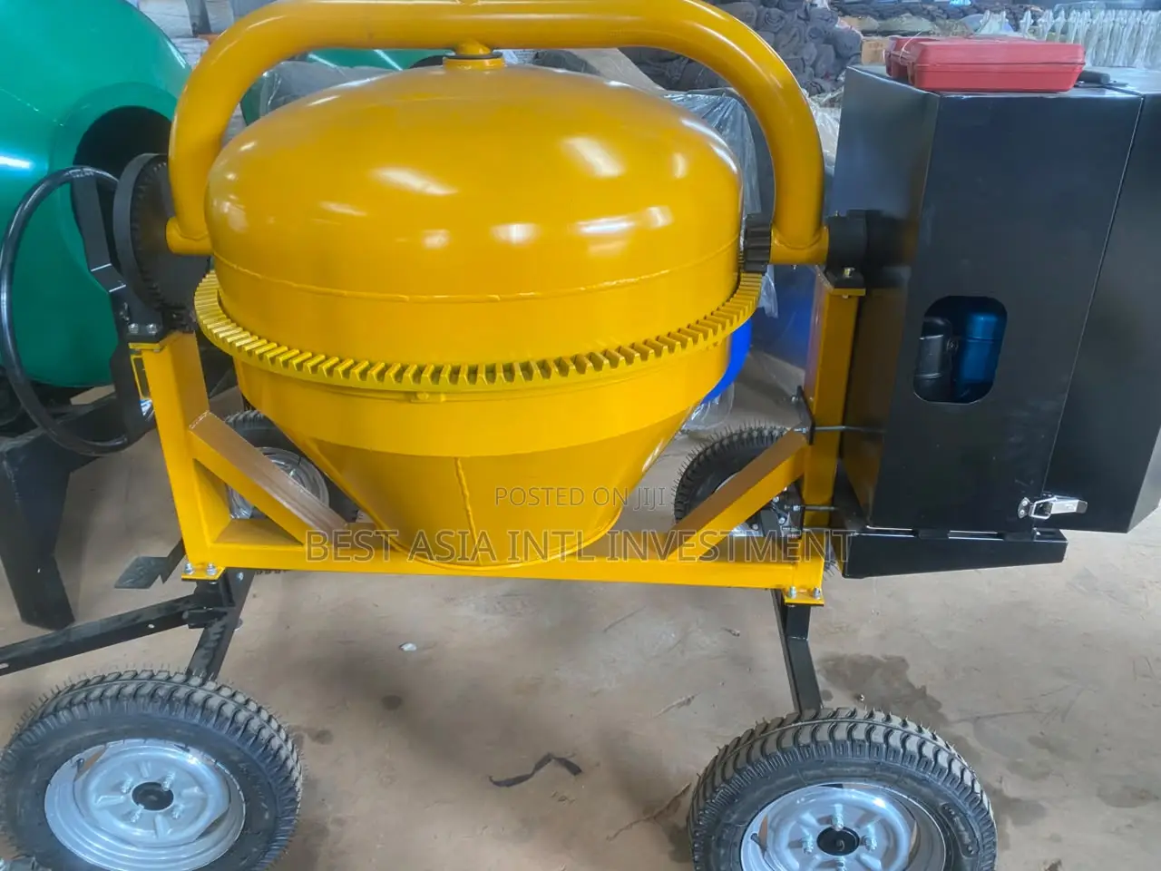 Disel Engine Concrete Mixer Machine