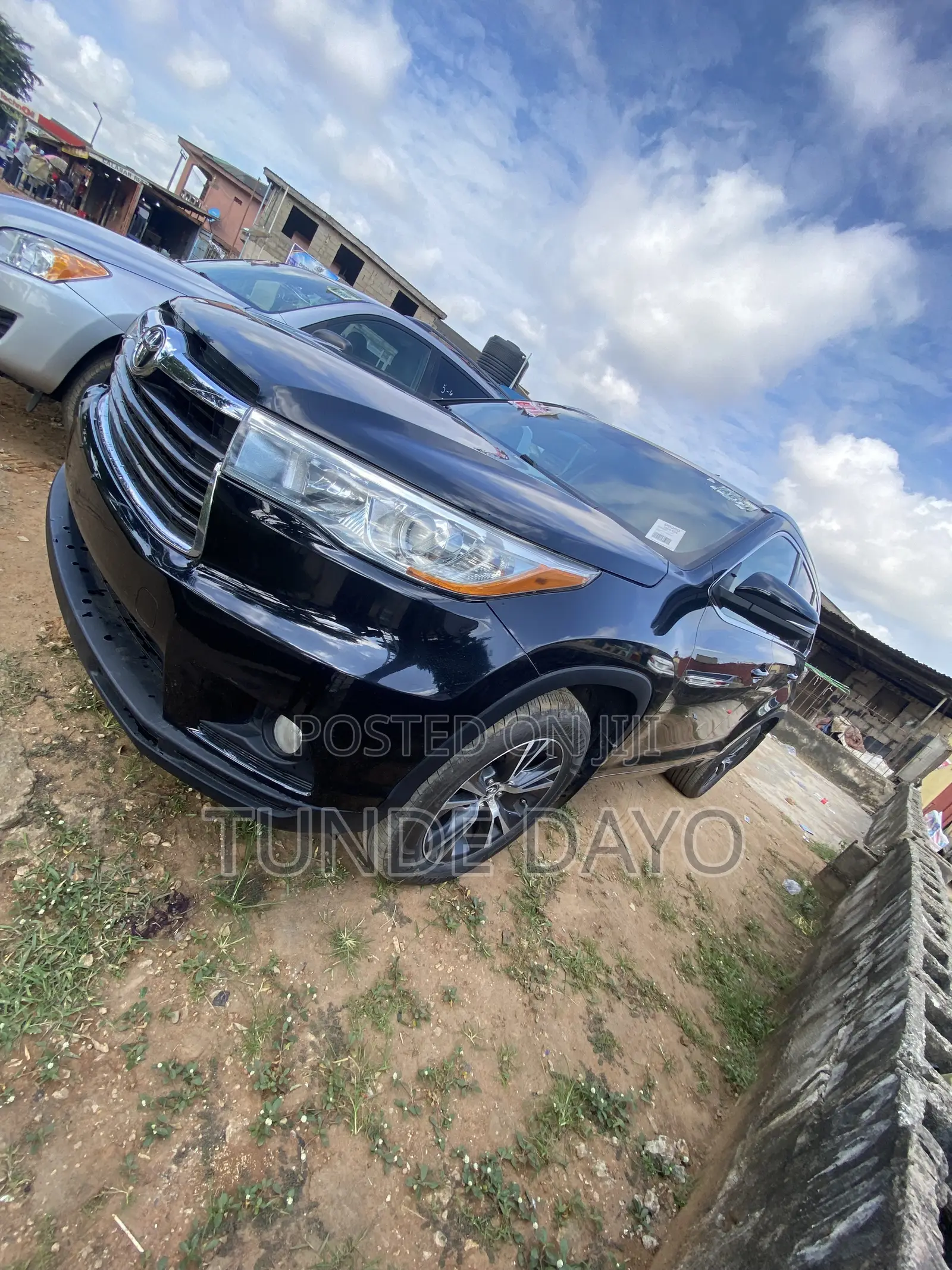 Toyota Highlander LE V6 4x2 (3.5L 6cyl 6A) 2016 Black