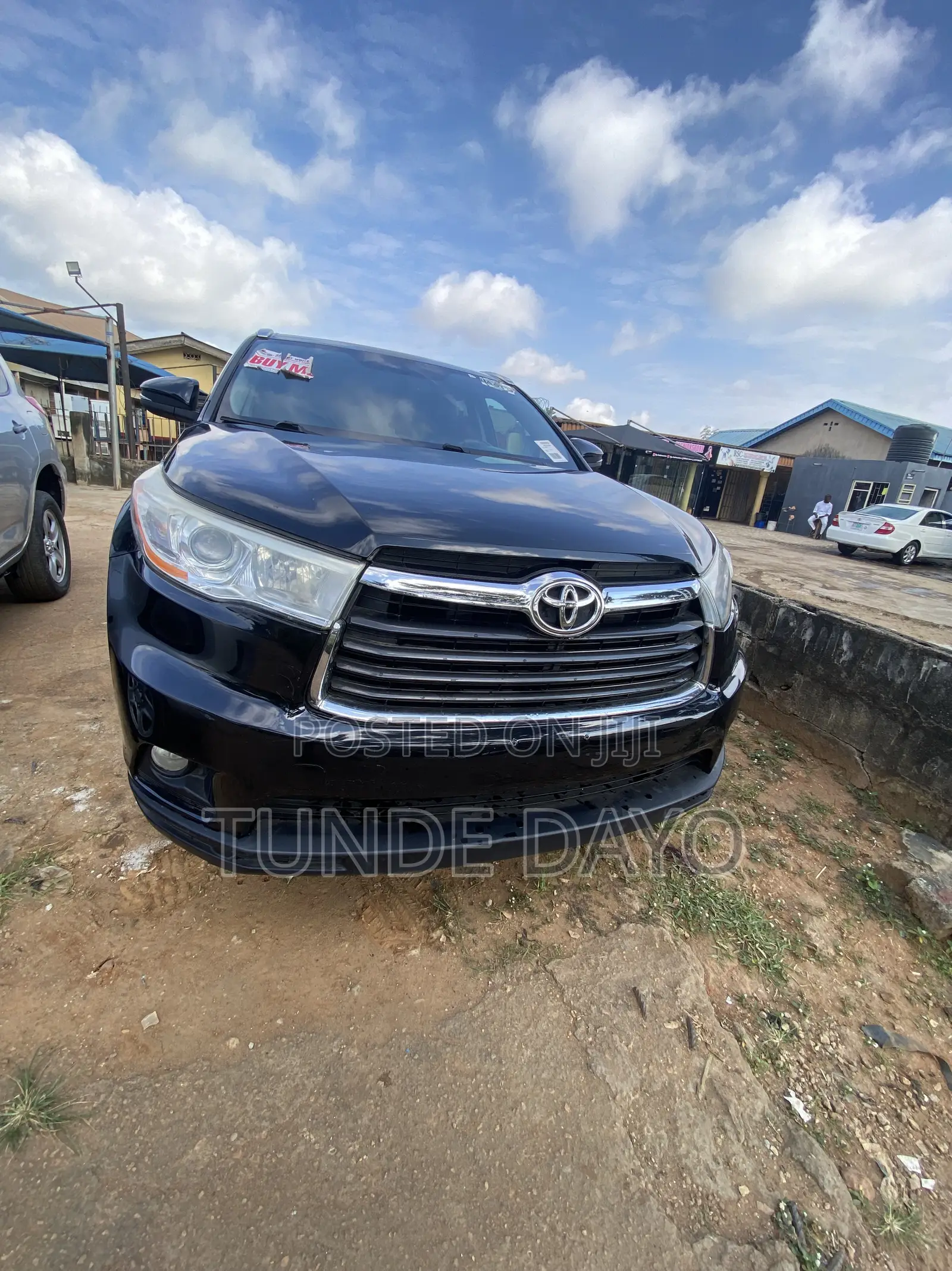 Toyota Highlander LE V6 4x2 (3.5L 6cyl 6A) 2016 Black