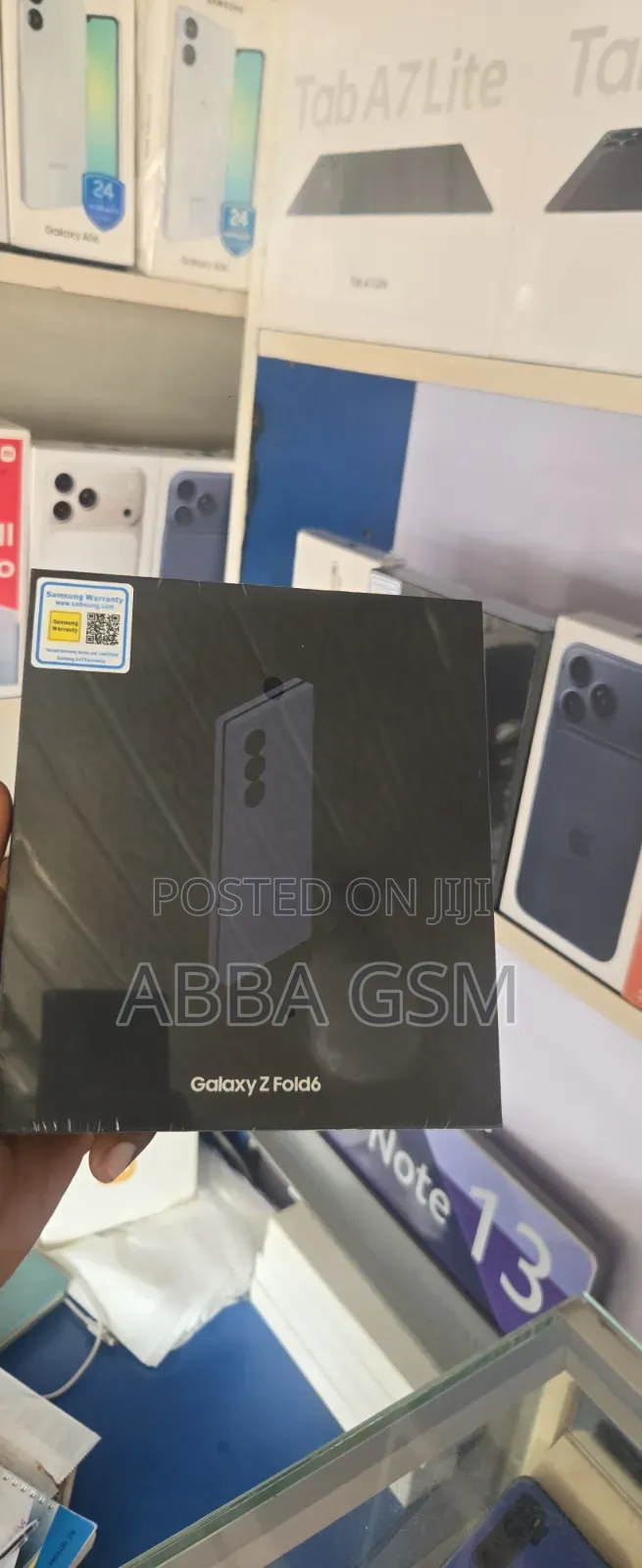 New Samsung Galaxy Z Fold6 512 GB Black