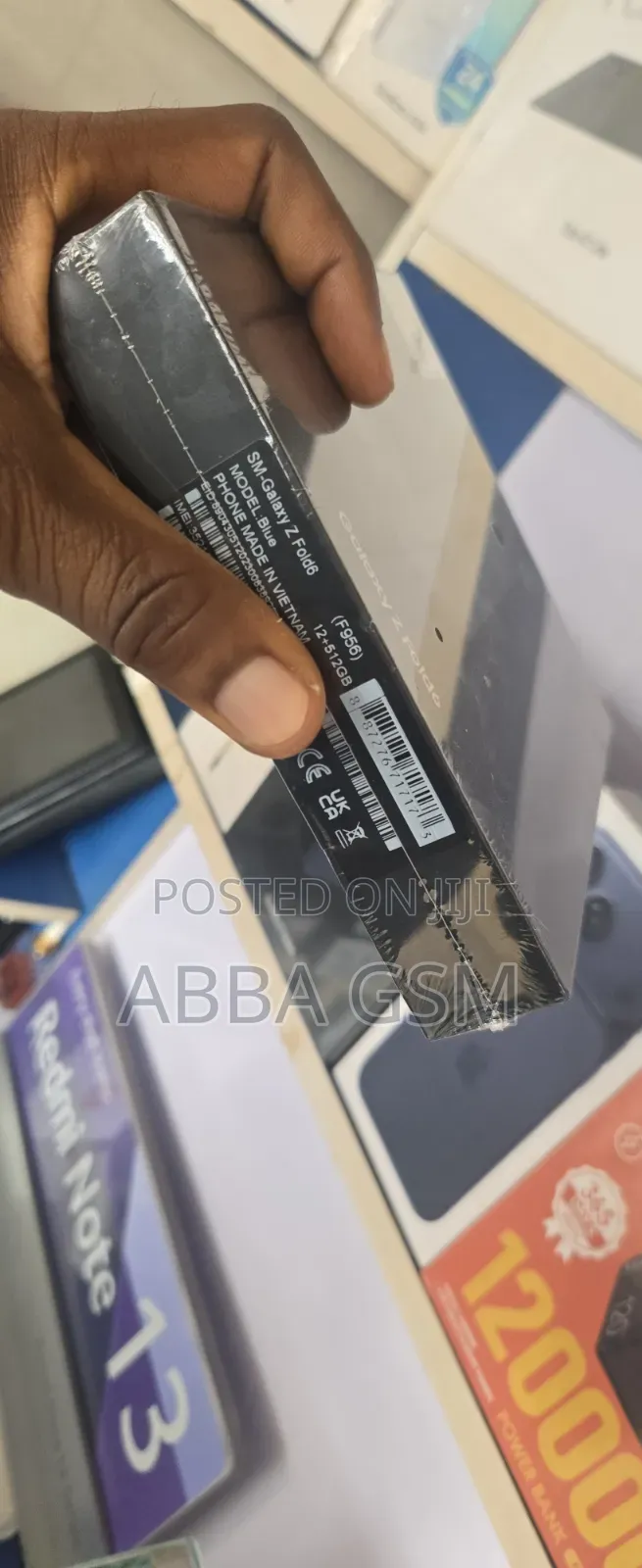 New Samsung Galaxy Z Fold6 512 GB Black