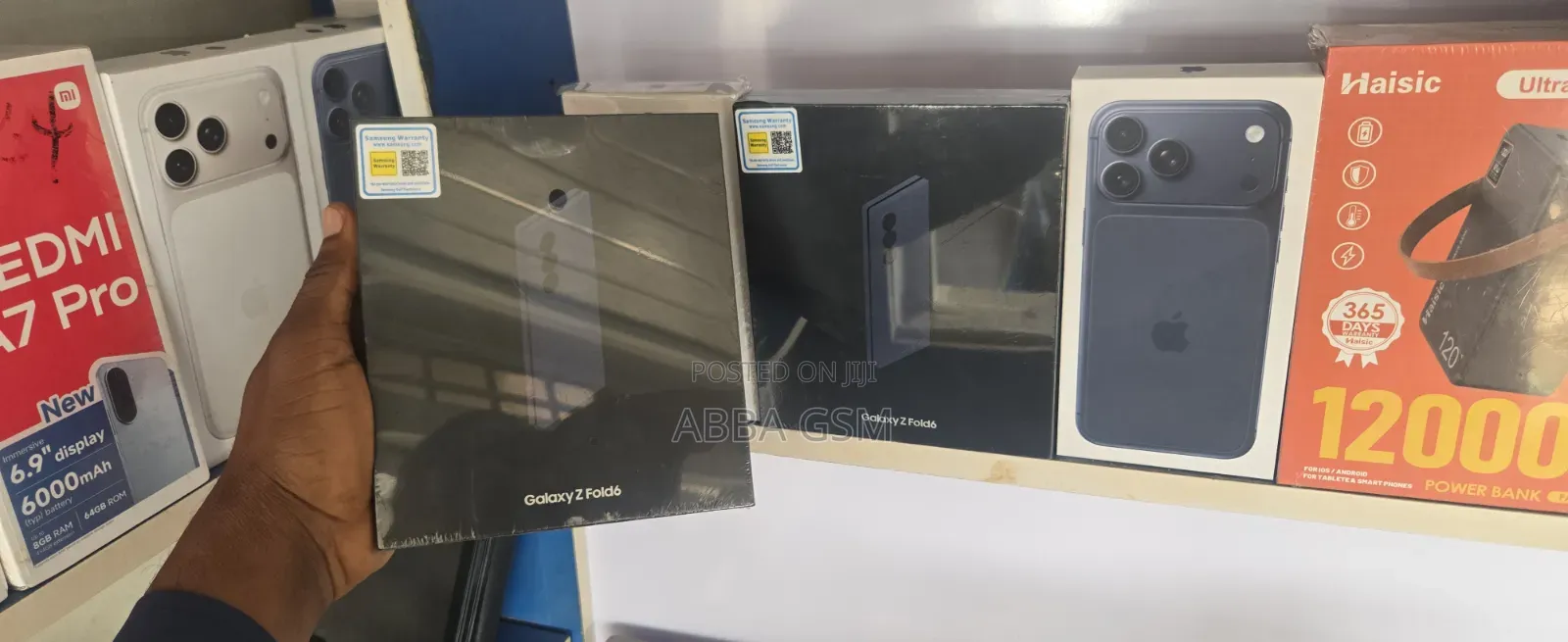 New Samsung Galaxy Z Fold6 512 GB Black