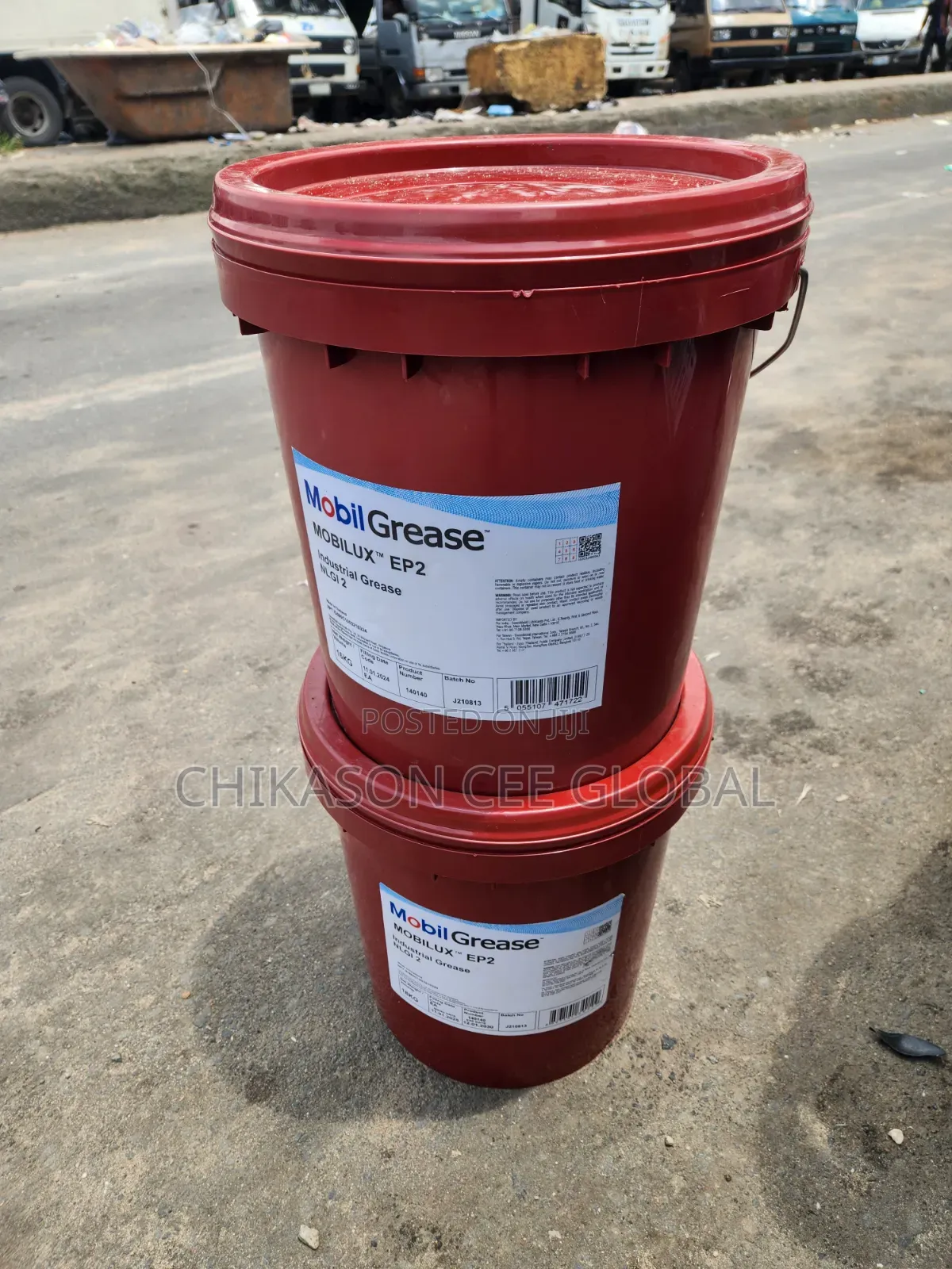 18kg Mobil Mobilux Ep2 Industrial Multipurpose Grease