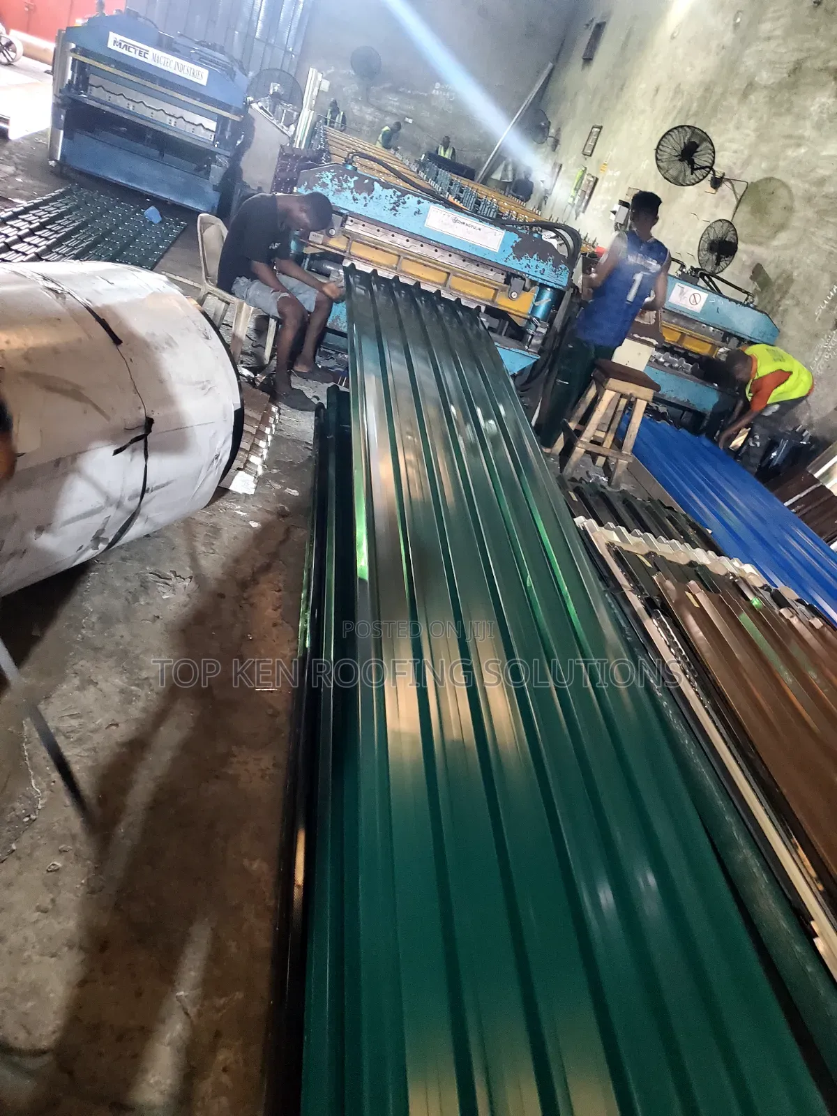 Green Oven Baked 0.58mm Sheet