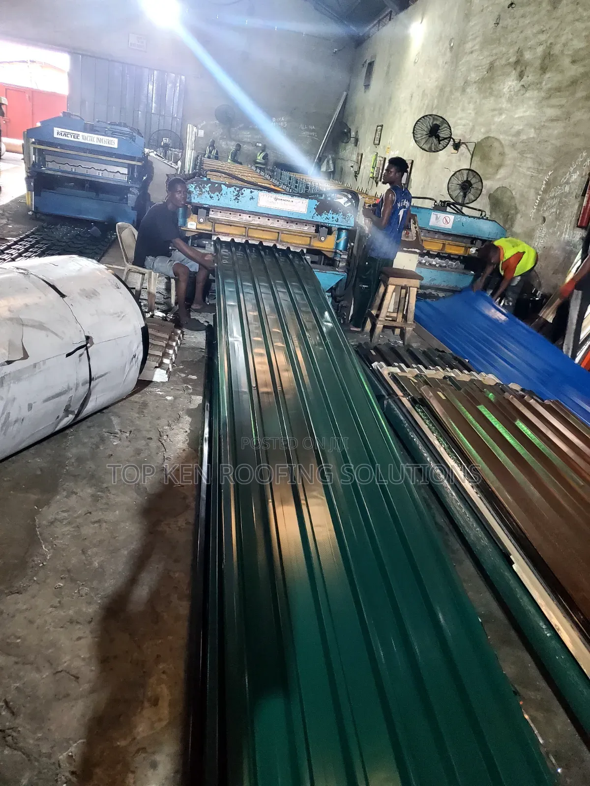 Green Oven Baked 0.58mm Sheet