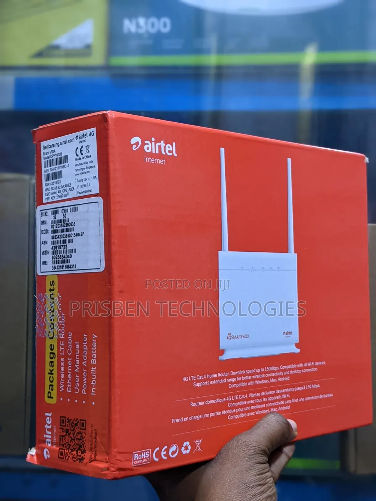 4G Smartbox Airtel Router