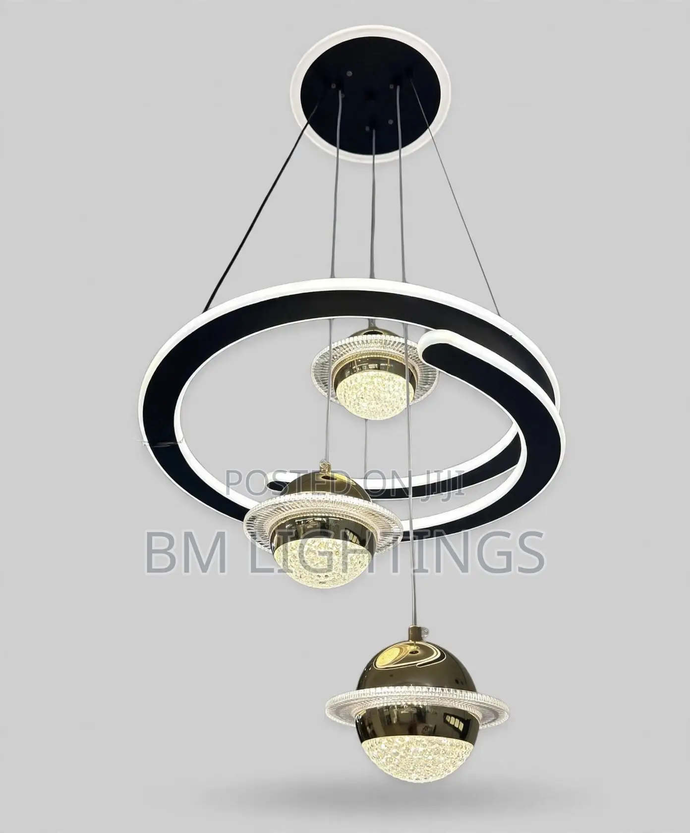 3-in-1 Modern Pendant Chandelier - Dining & Living Room