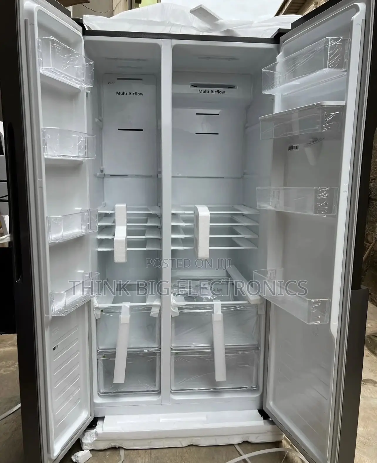 Brand New Hisense 519l Side-by-Side Refrigerator (Inverter)