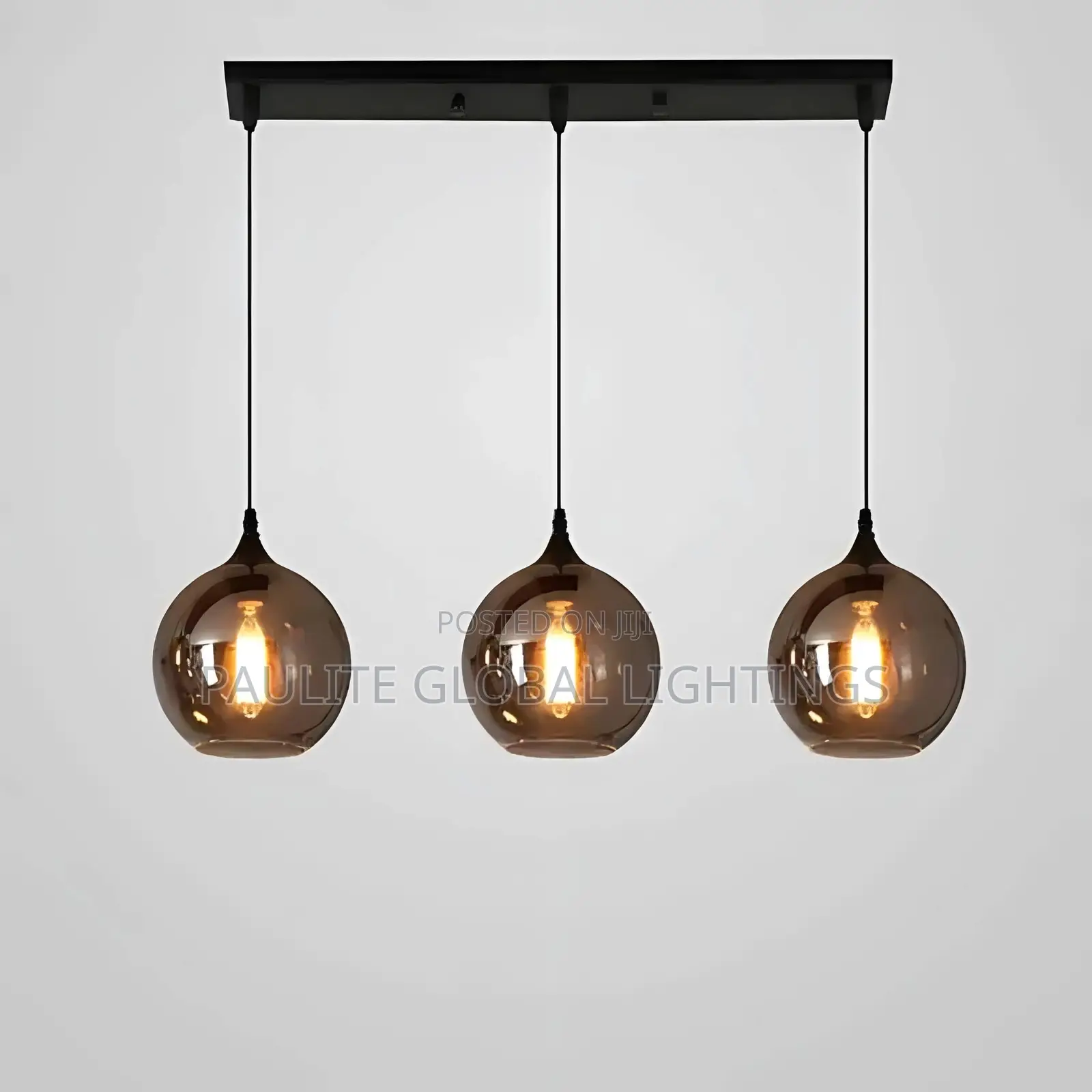 Luxury Smoky Glass Chandelier