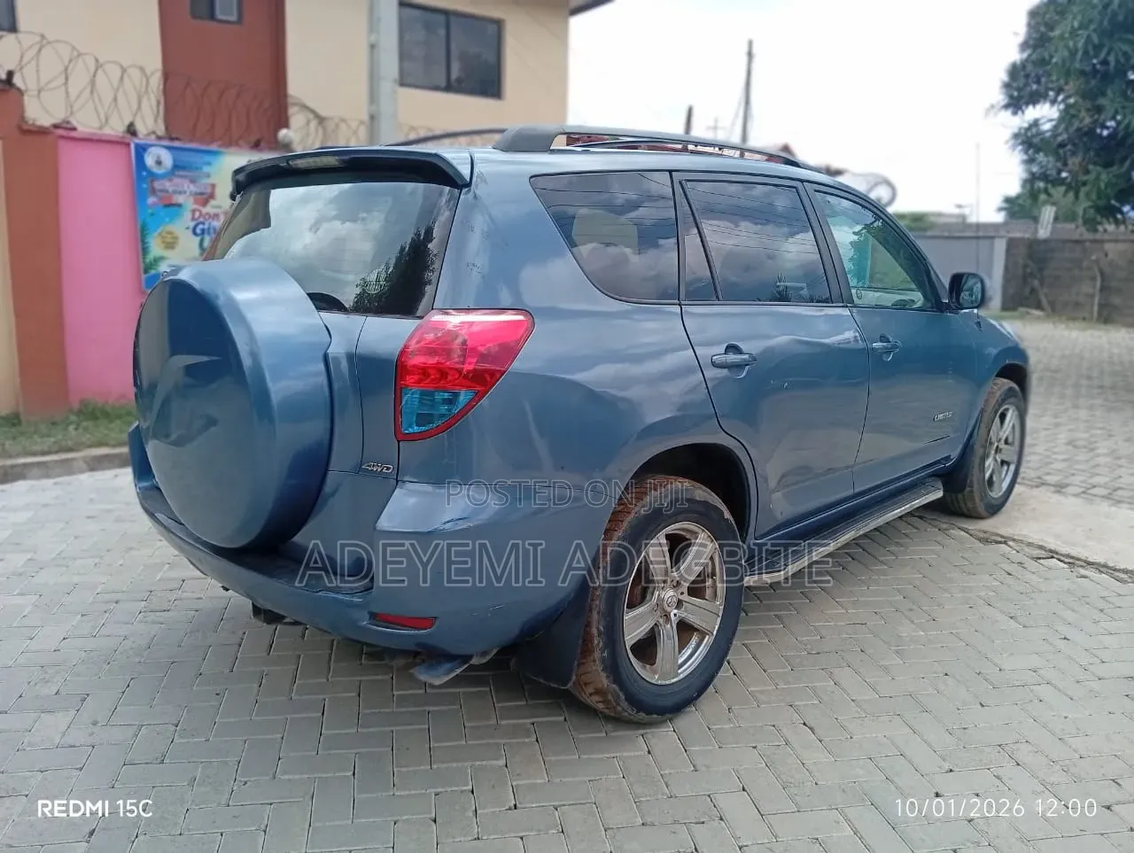 Toyota RAV4 2007 Blue
