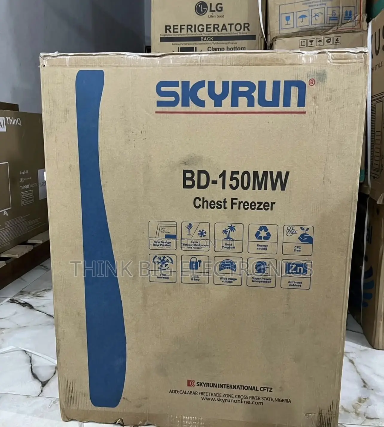 Brand New Skyrun 142l Chest Freezer