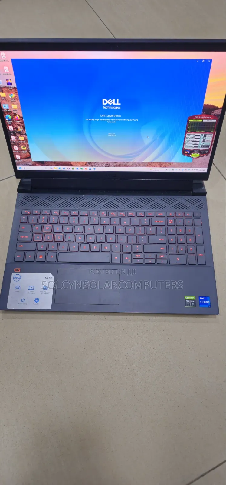 Laptop Dell G15 5520 16GB Intel Core i7 SSD 1T