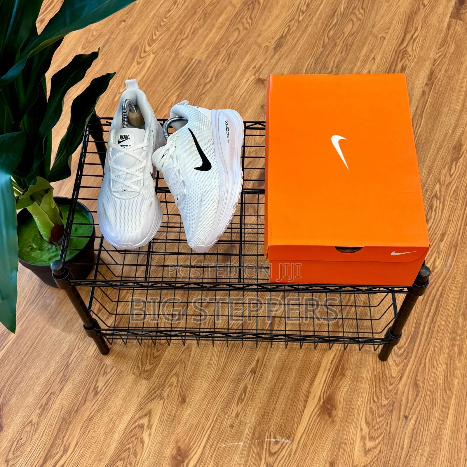 Nike Vomero Zoom X All White Sneakers