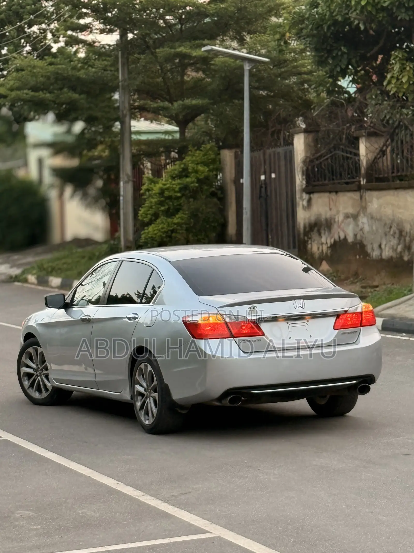 Honda Accord Sport 4dr Sedan FWD (2.4L 4cyl 2A) 2013 Silver